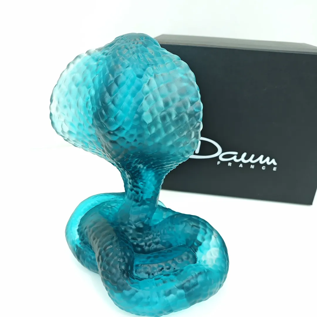 DAUM Хрустальный орнамент кобра