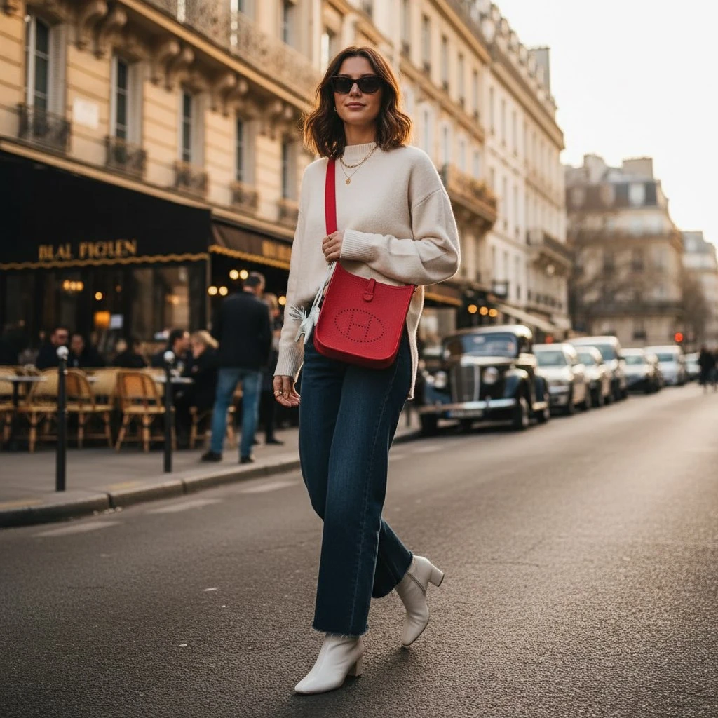 HERMES Женская сумка Evelyne 16 см Q5 Clemence HERMES Женская сумка Evelyne 16 см Q5 Clemence