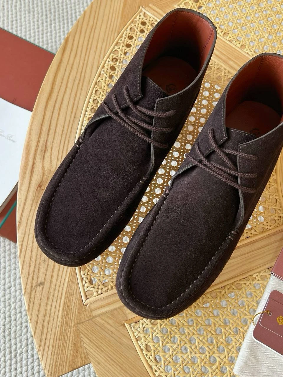 LORO PIANA Мужские ботинки 