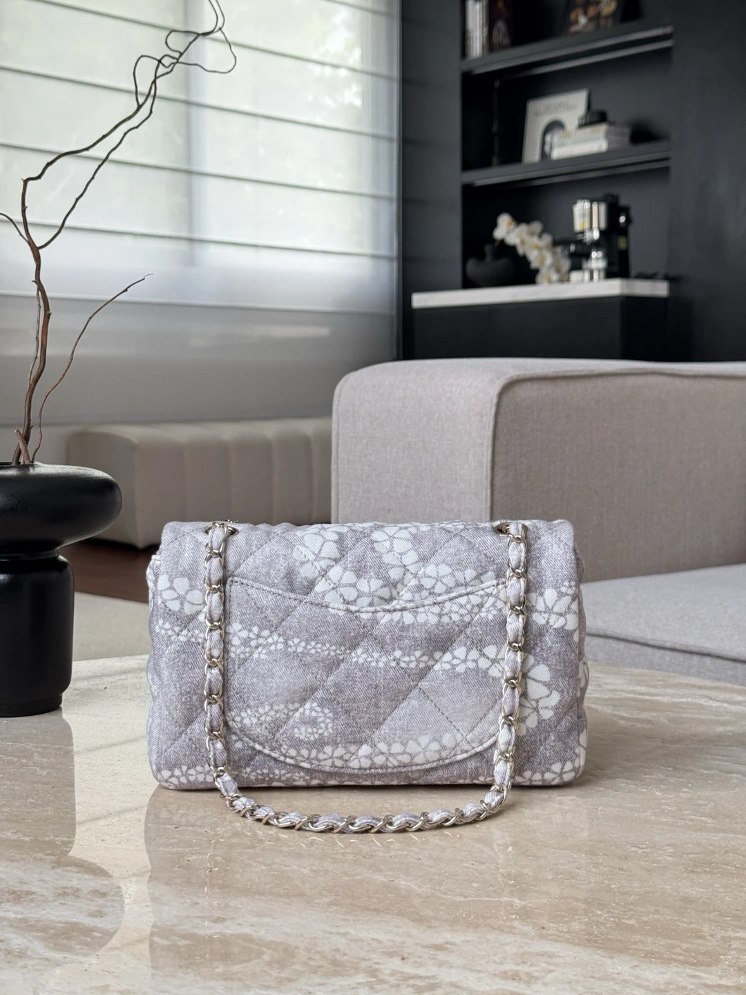 CHANEL Женская сумка CF 25 деним