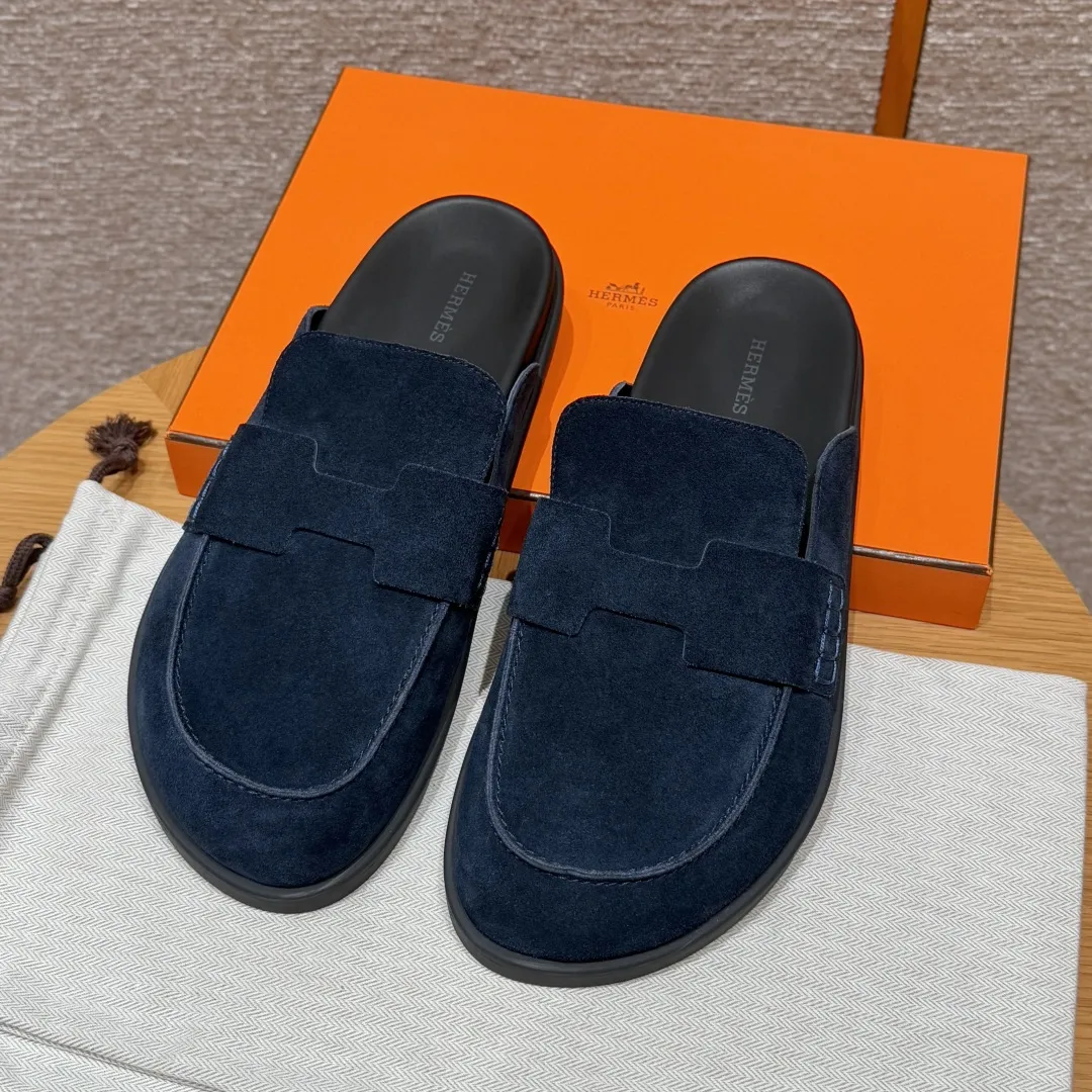 HERMES Мужские мюли Go