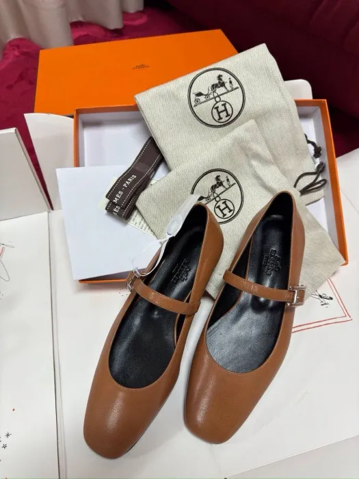 HERMES Женские балетки Mary Jane