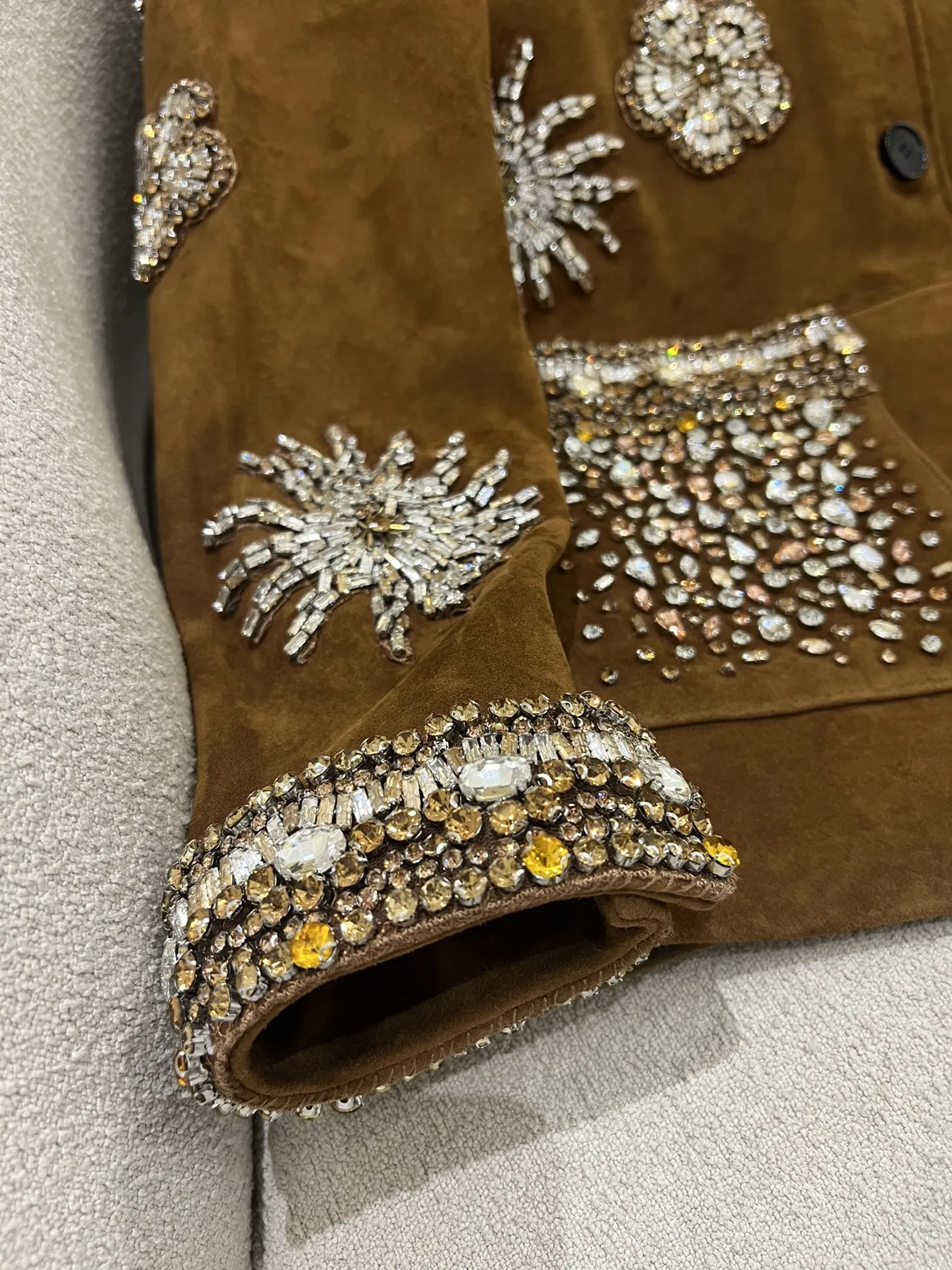 MIU MIU Женский жакет из замши MIU MIU Женский жакет из замши