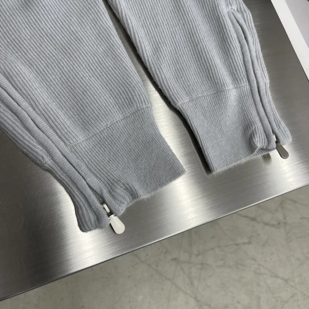 BRUNELLO CUCINELLI Мужские вязаные брюки