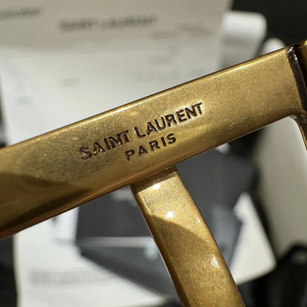 SAINT LAURENT Ремень из яловой кожи