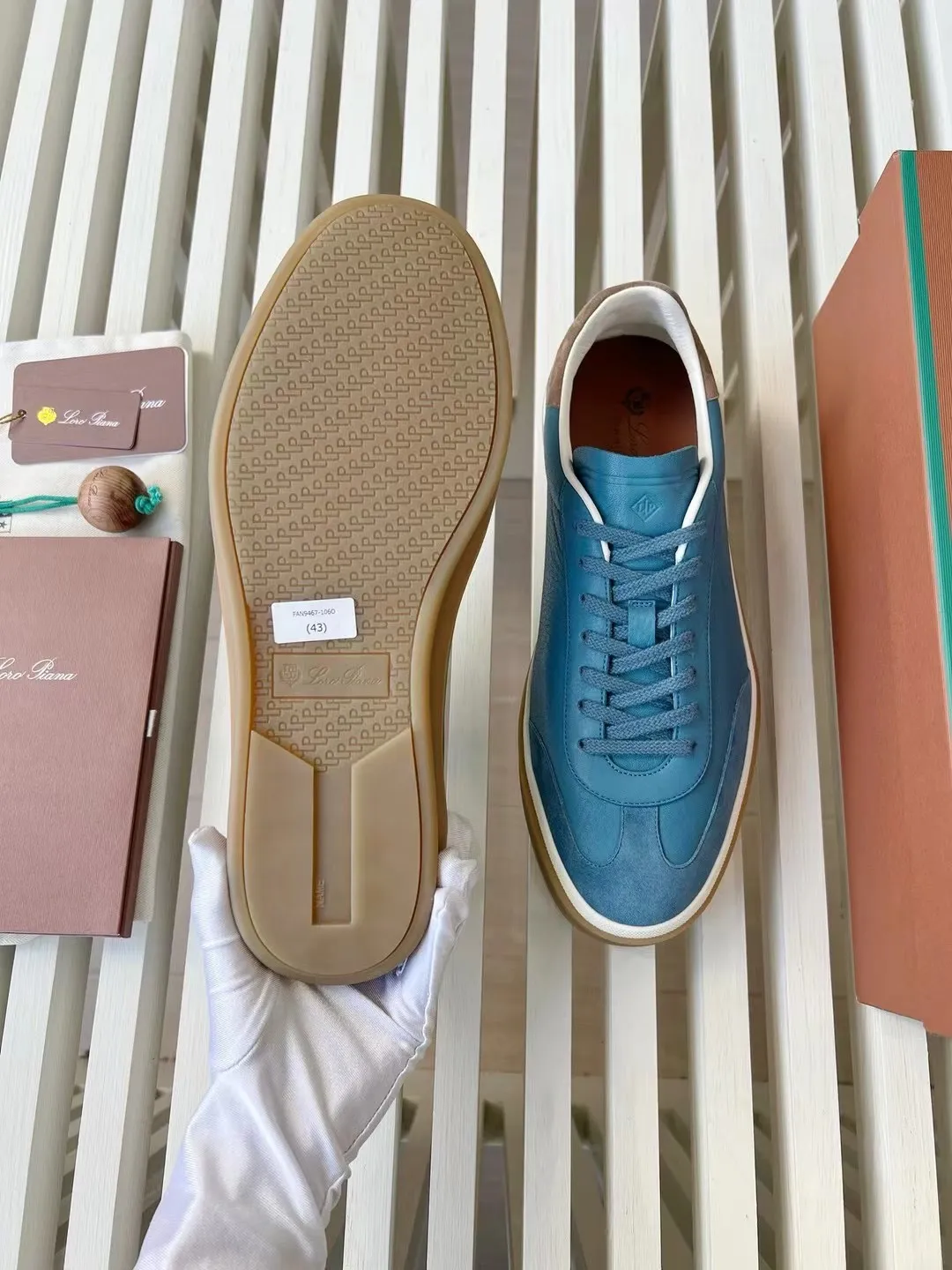 LORO PIANA Мужские кеды Tennis Walk