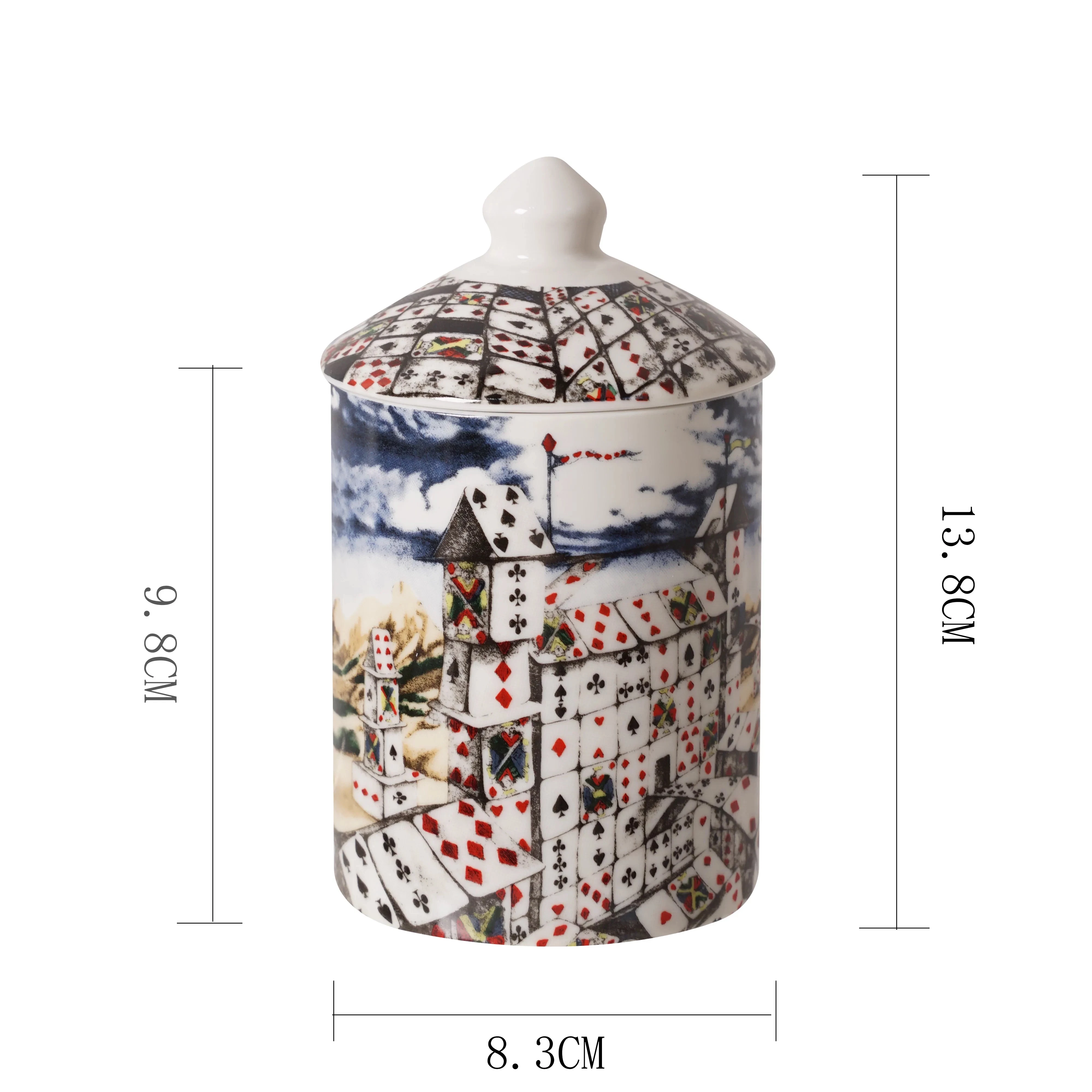 MEETROPOL Декоративные тарелки и сахарница "Покер" MEETROPOL Декоративные тарелки и сахарница "Покер"