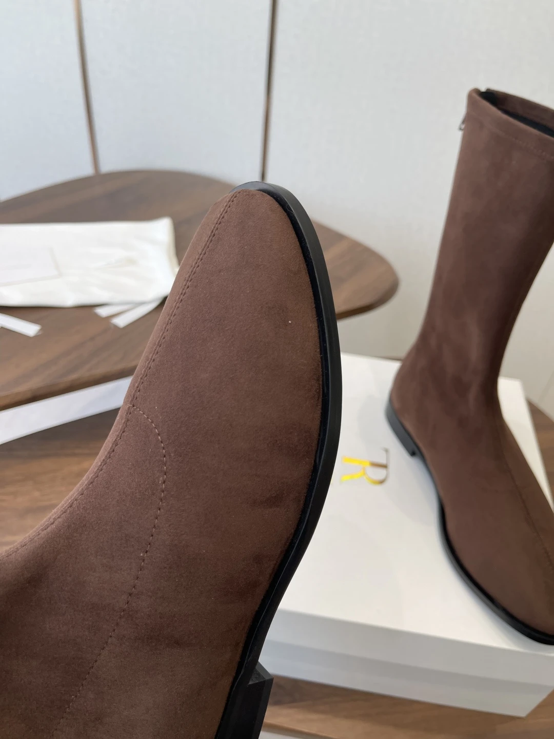 THE ROW Женские ботинки из овчины THE ROW Женские ботинки из овчины