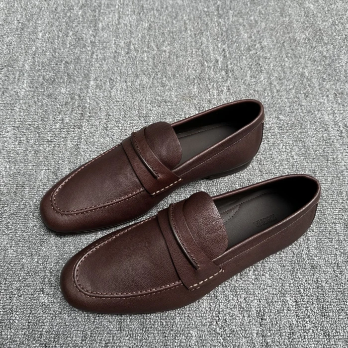 ERMENEGILDO ZEGNA Мужские замшевые лоферы