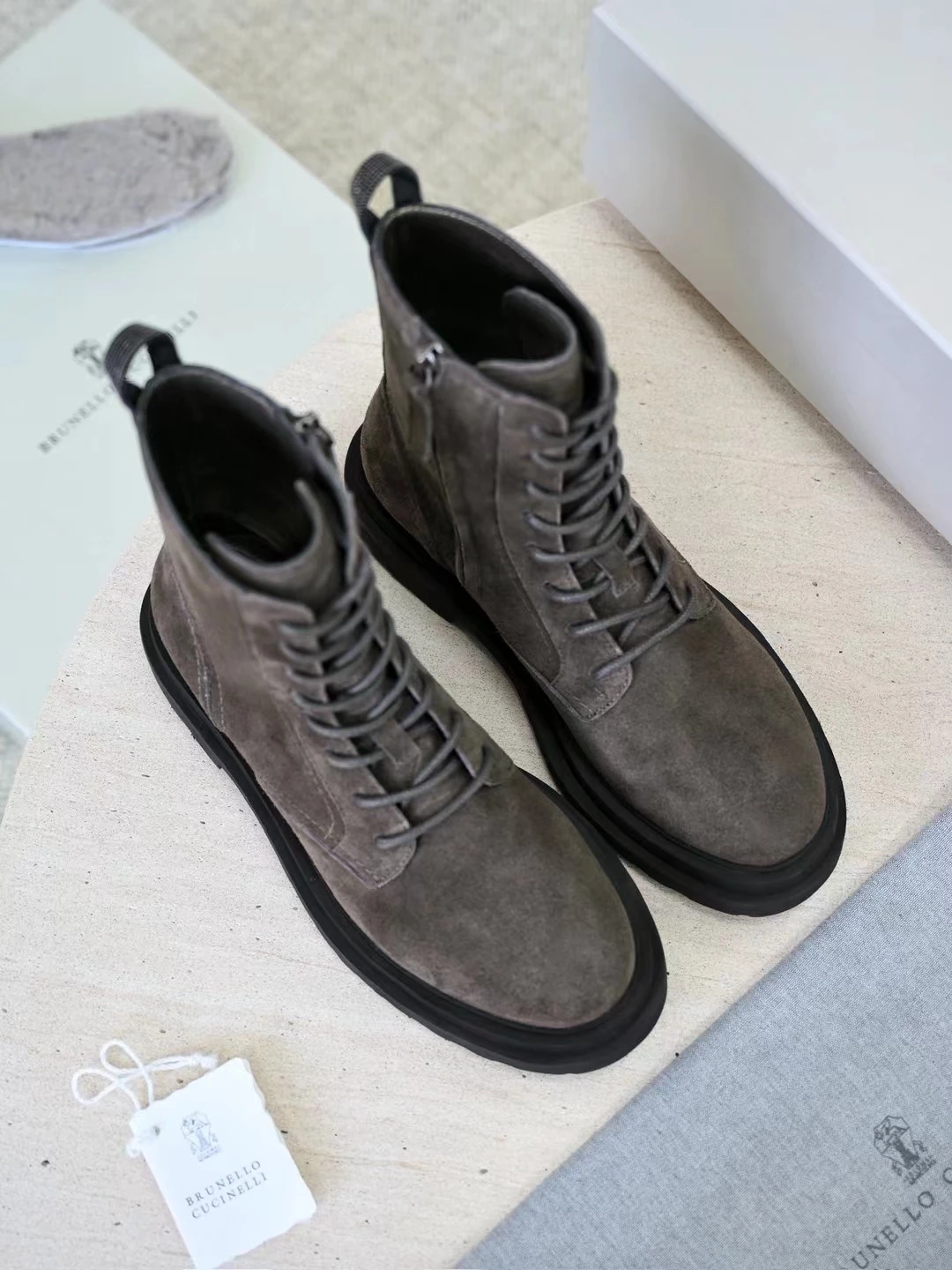 BRUNELLO CUCINELLI Женские ботинки 