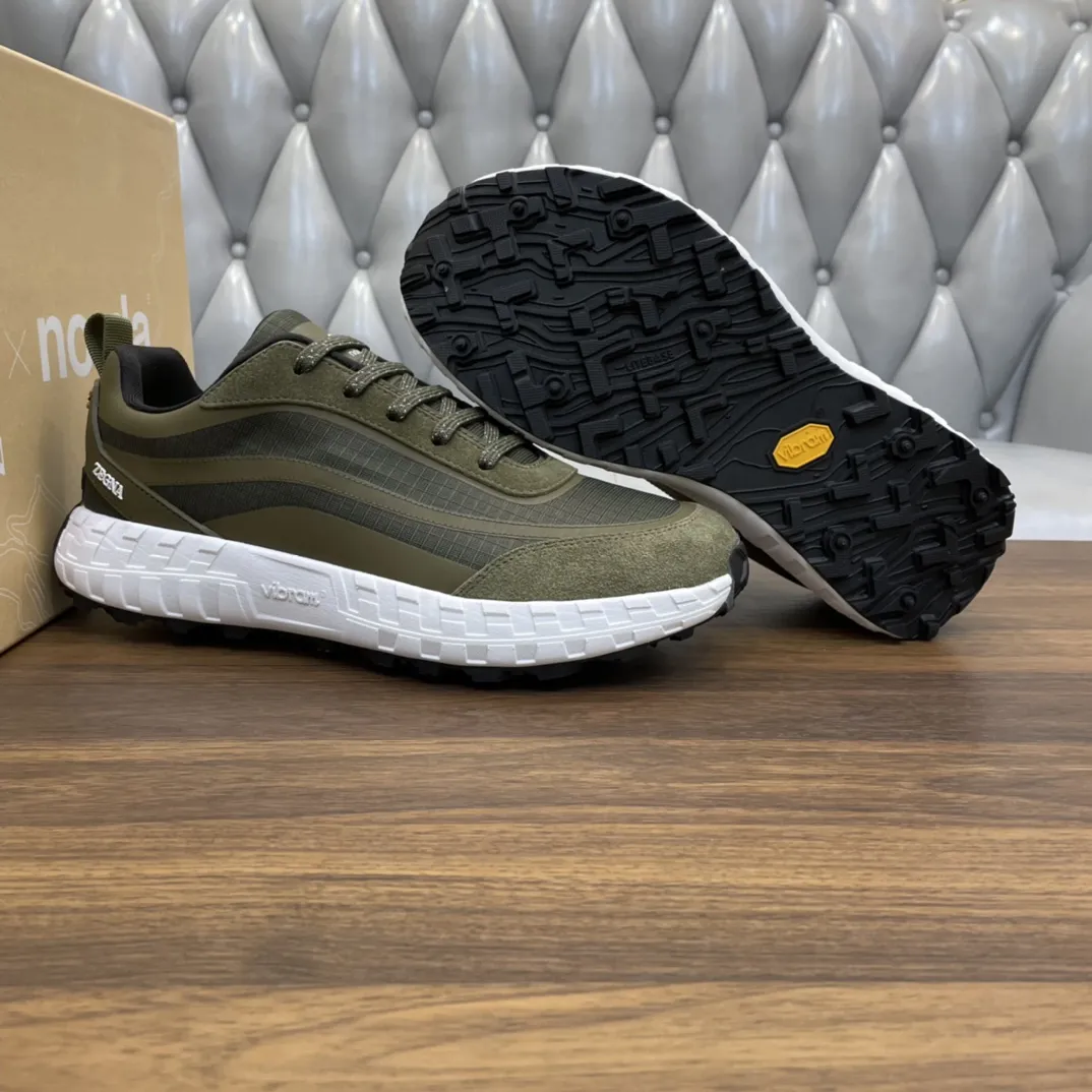 ERMENEGILDO ZEGNA Мужские кроссовки для весеннего и летнего сезона 