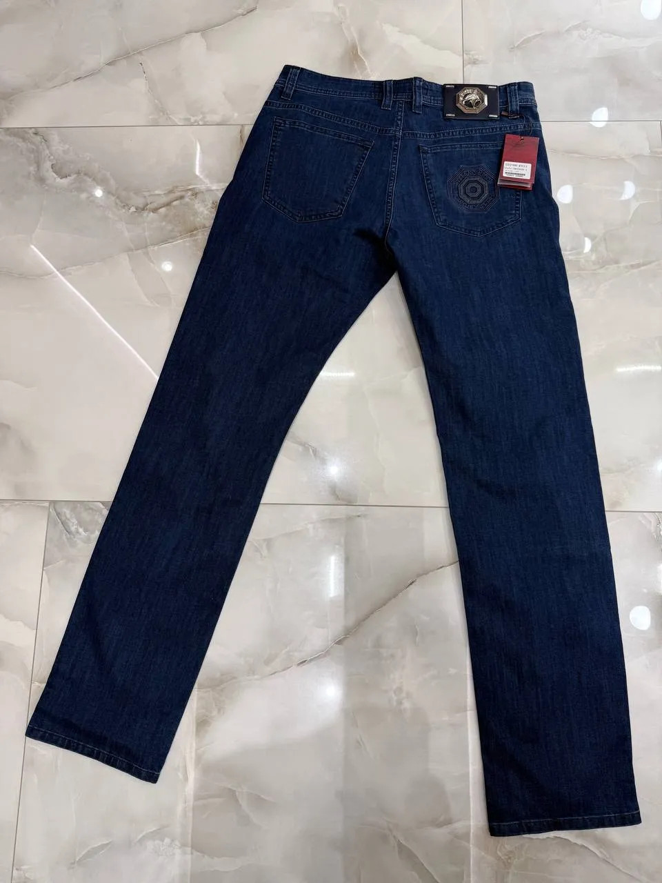 STEFANO RICCI Мужские джинсы синие STEFANO RICCI Мужские джинсы синие