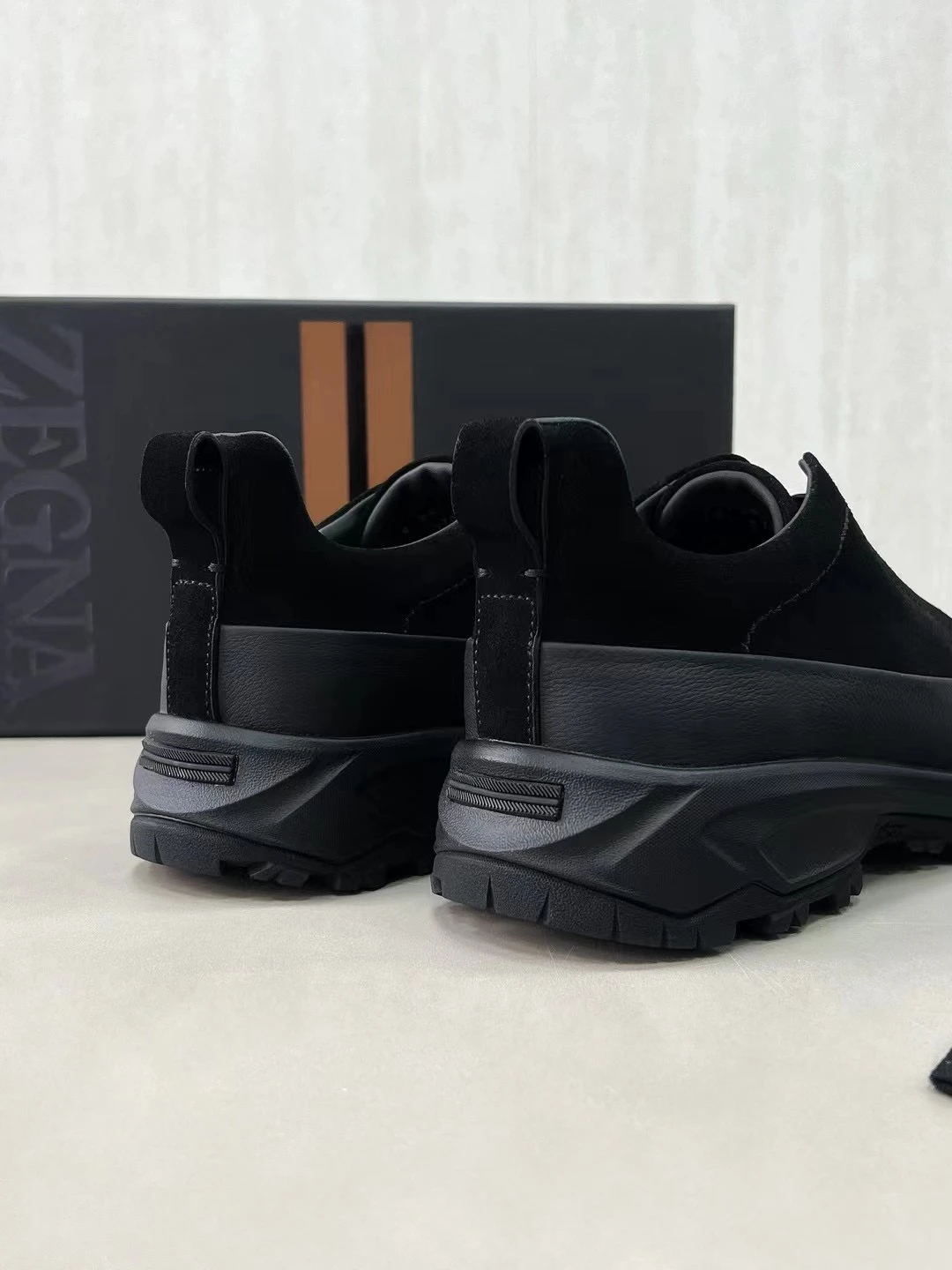 ERMENEGILDO ZEGNA Мужские кроссовки без шнурков