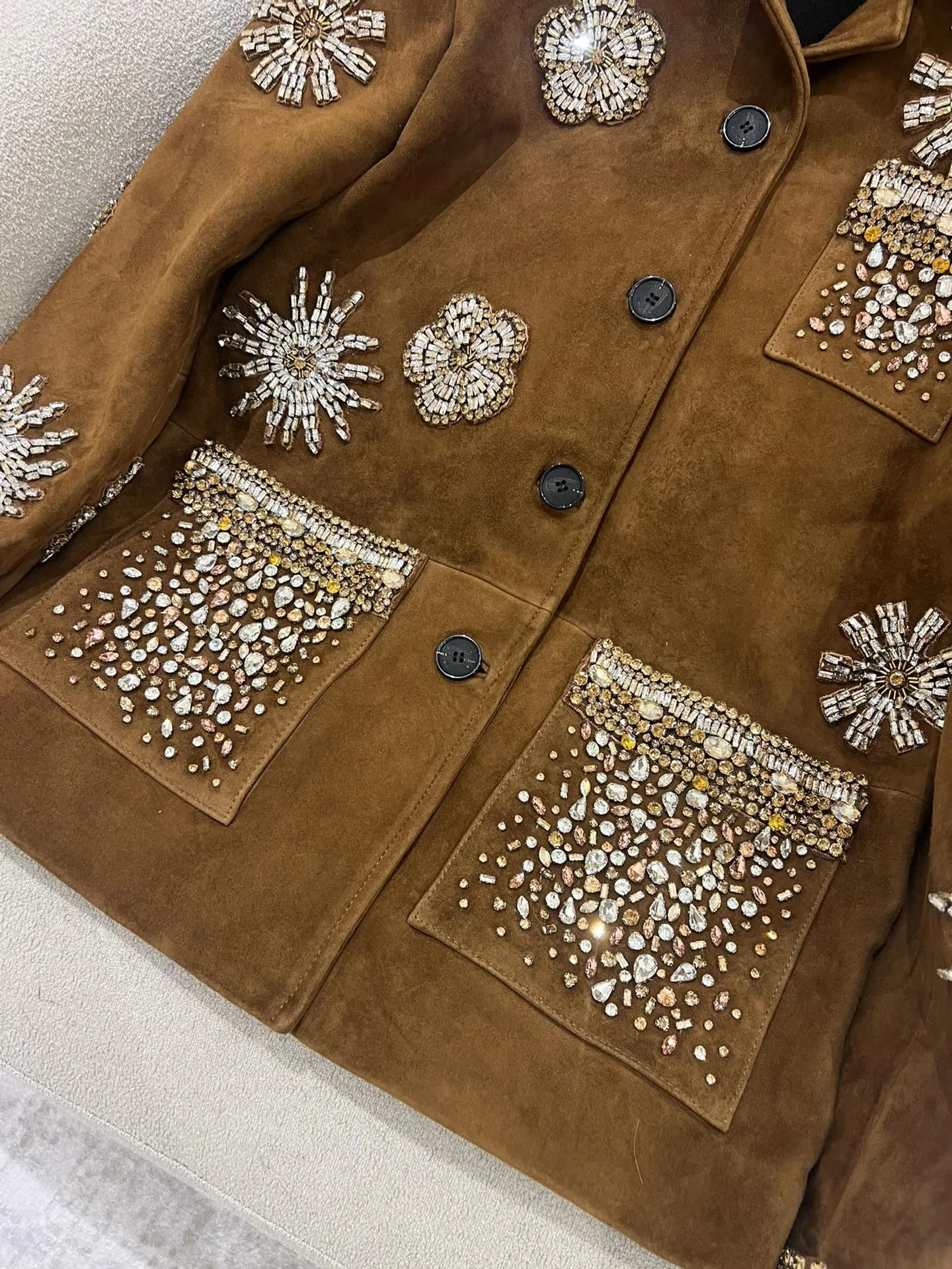 MIU MIU Женский жакет из замши MIU MIU Женский жакет из замши