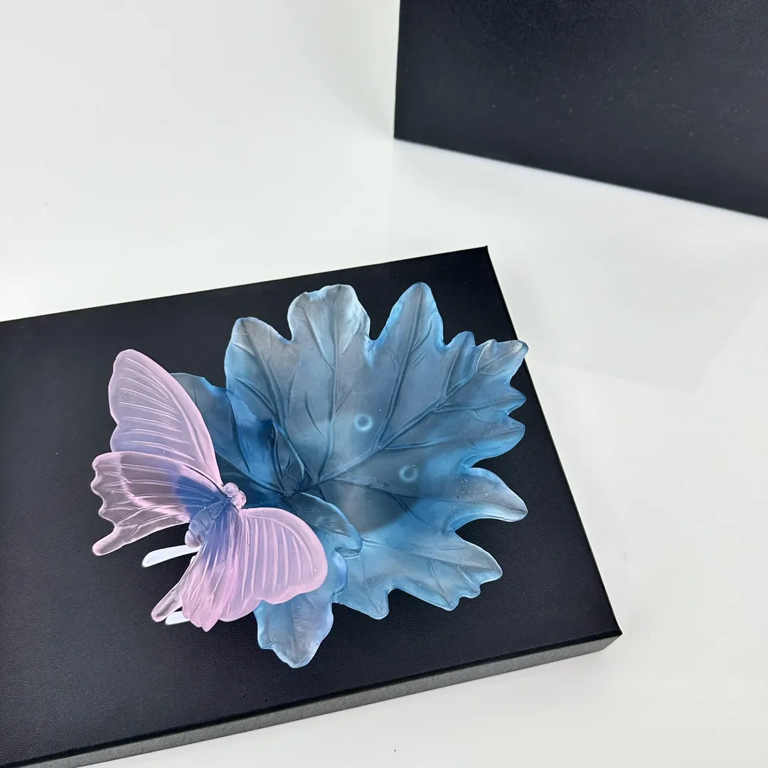 DAUM Фруктовая тарелка Butterfly  DAUM Фруктовая тарелка Butterfly