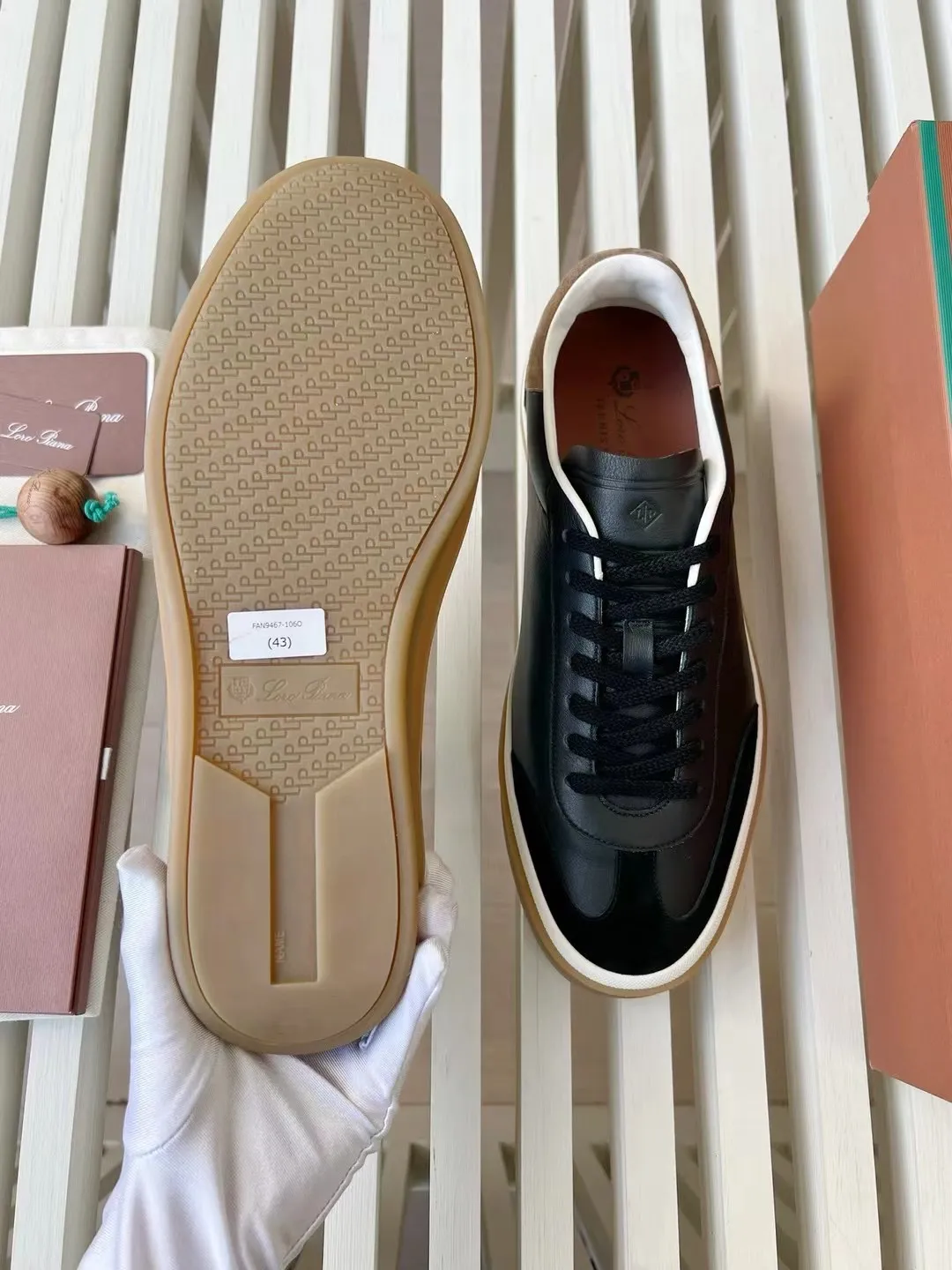 LORO PIANA Мужские кеды Tennis Walk