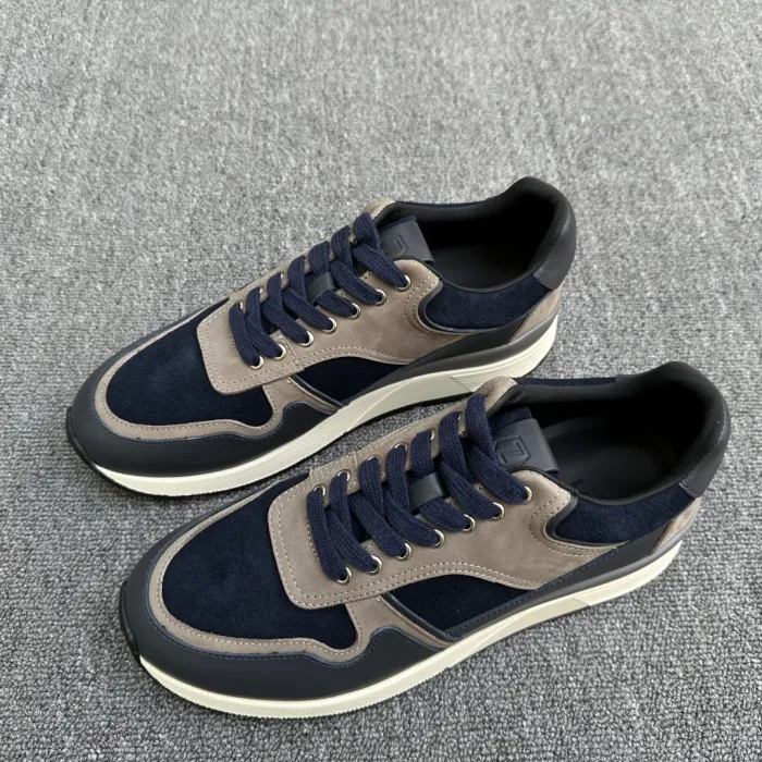 ZEGNA Мужские кроссовки из коровьей кожи