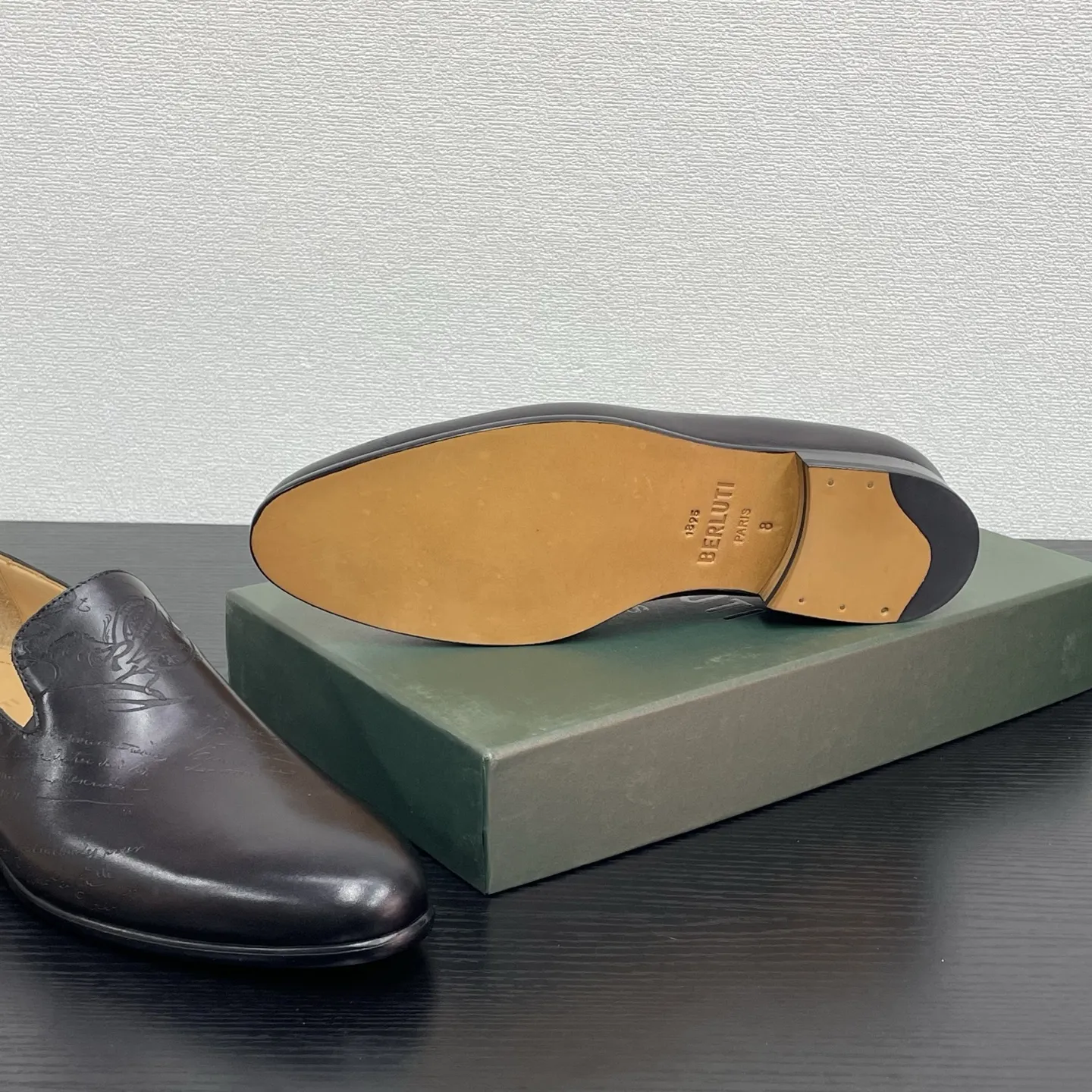 BERLUTI Мужские лоферы из коровьей кожи