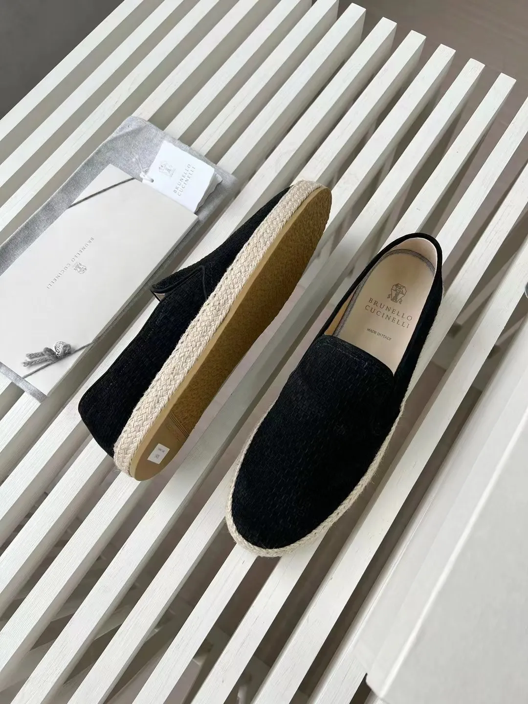 BRUNELLO CUCINELLI Мужские слипоны