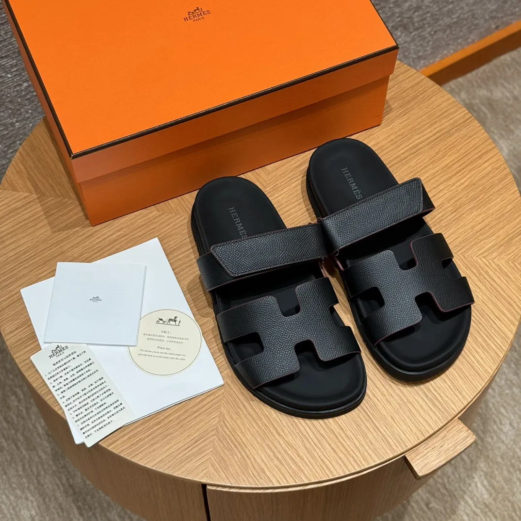 HERMES Женские сандалии Chypre Epsom