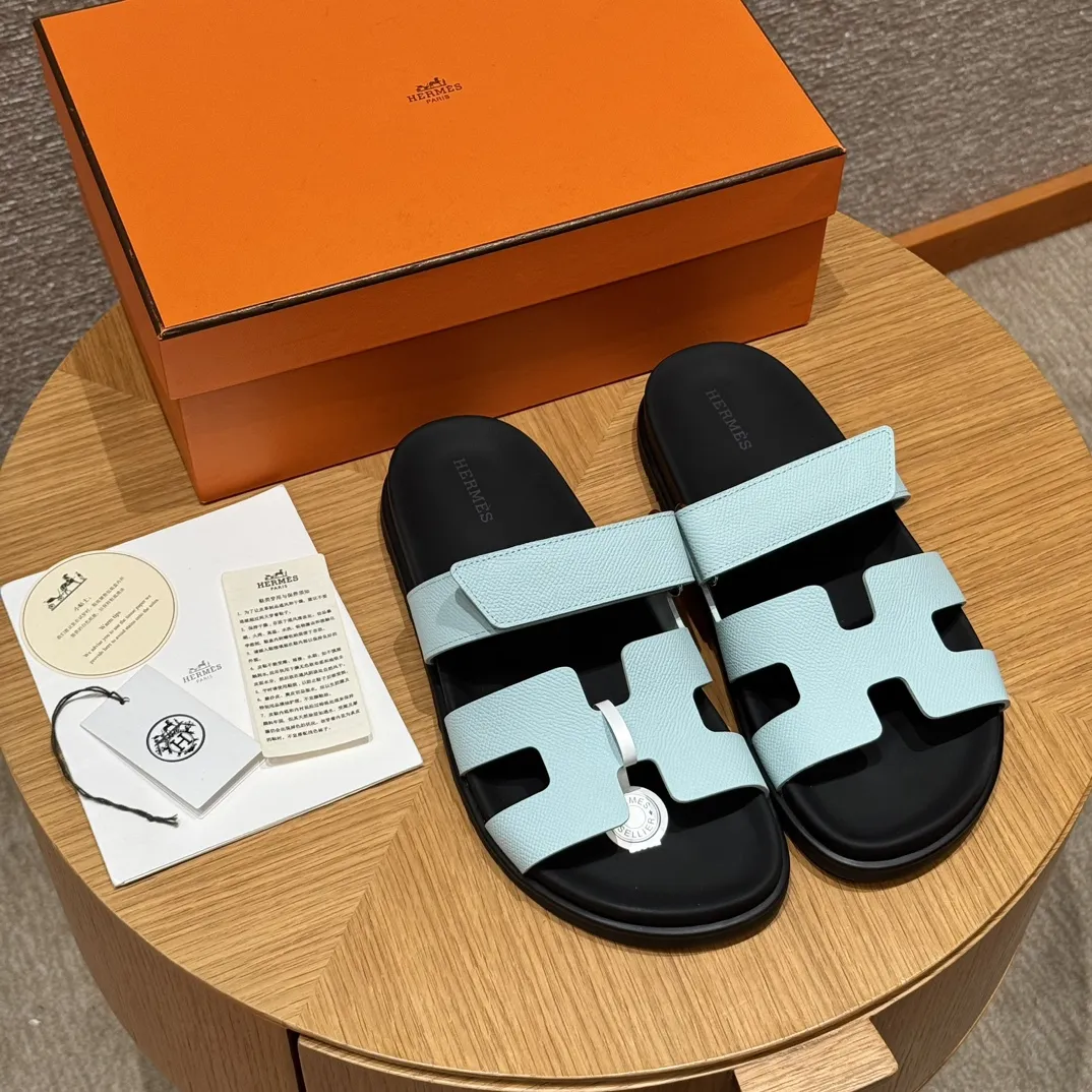 HERMES Женские сандалии Chypre Epsom