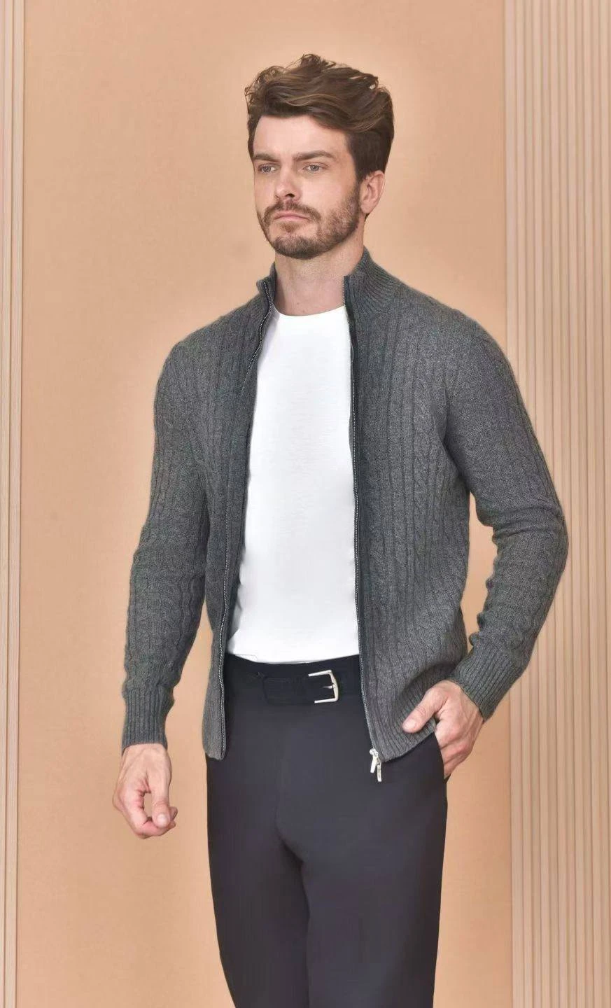 BRUNELLO CUCINELLI Мужской джемпер из кашемира BRUNELLO CUCINELLI Мужской джемпер из кашемира