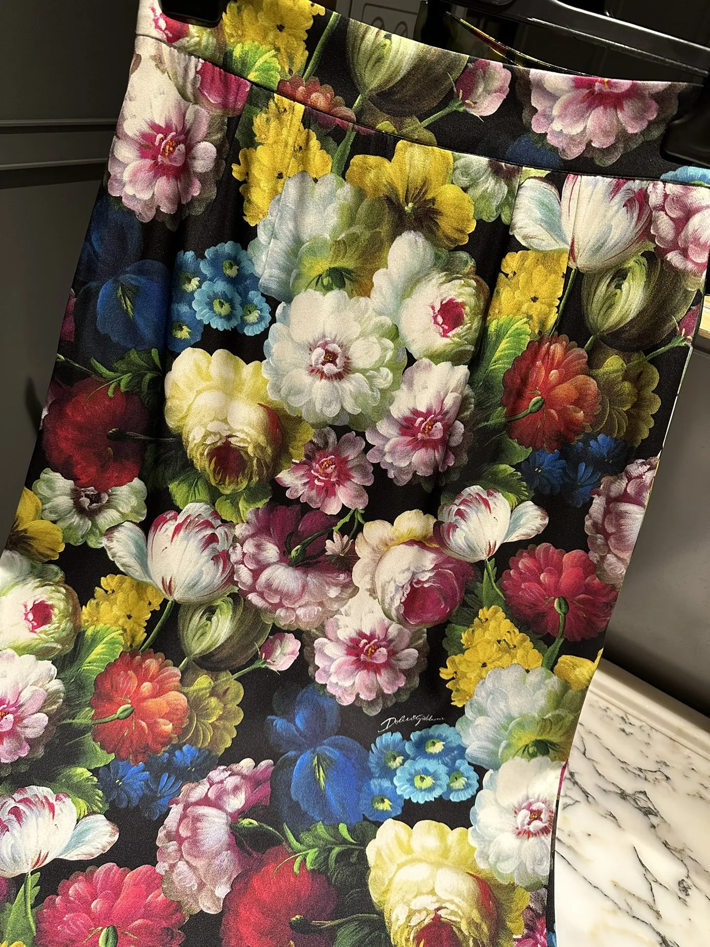 DOLCE & GABBANA Женская юбка из шелка DOLCE & GABBANA Женская юбка из шелка