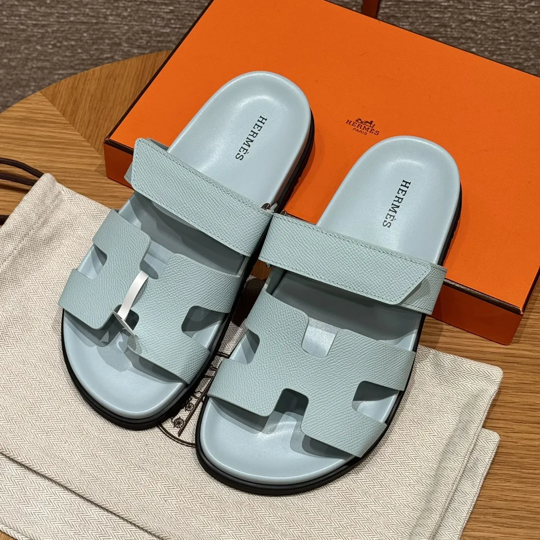 HERMES Женские сандалии Chypre Epsom