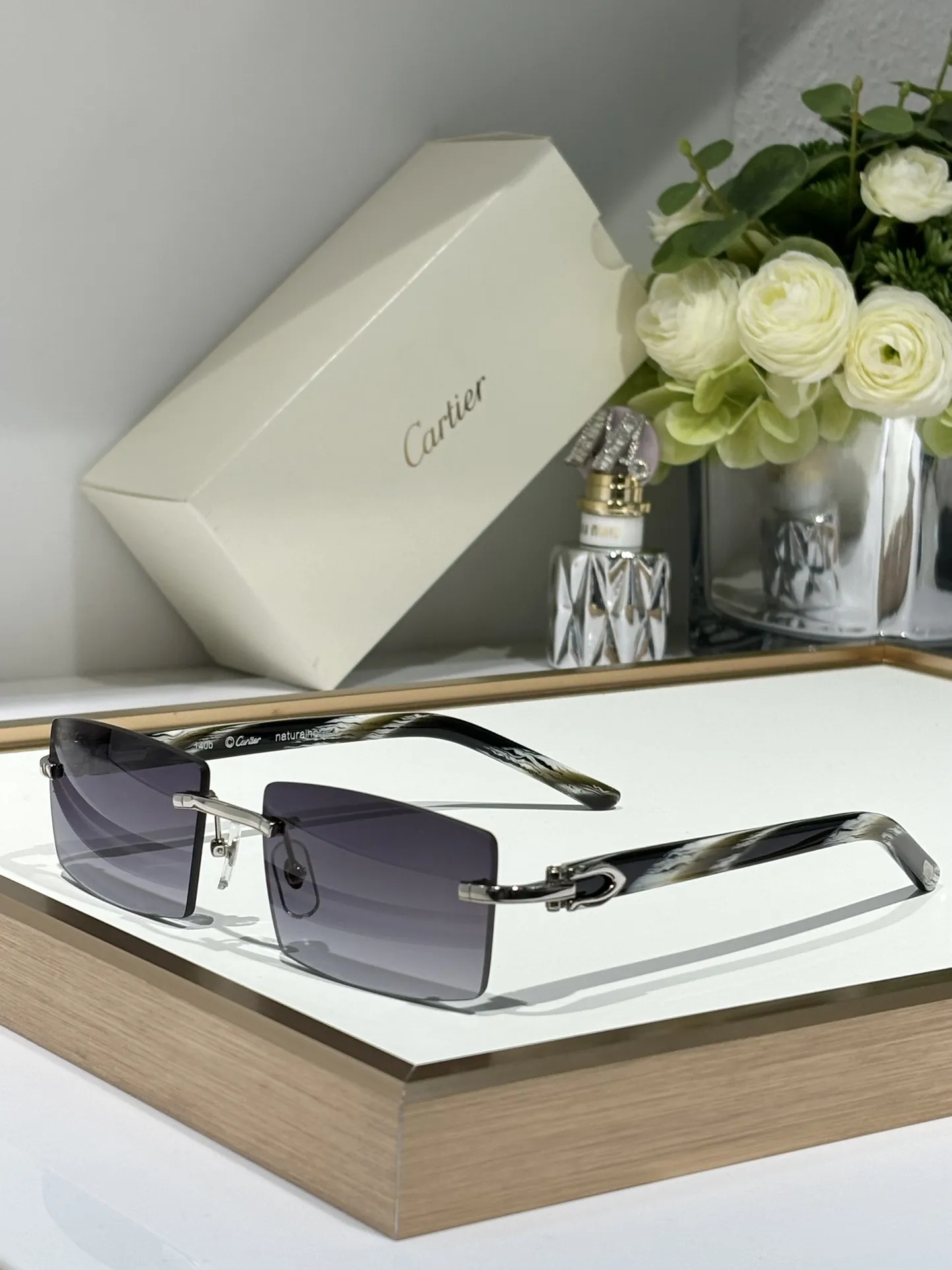 CARTIER Мужские очки титановые премиум CARTIER Мужские очки титановые премиум