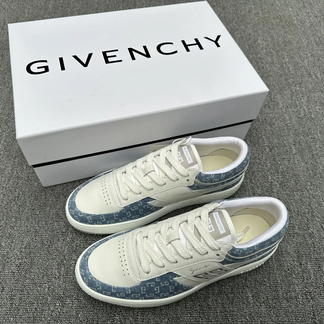 GIVENCHY Мужские кроссовки с фирменными узорами