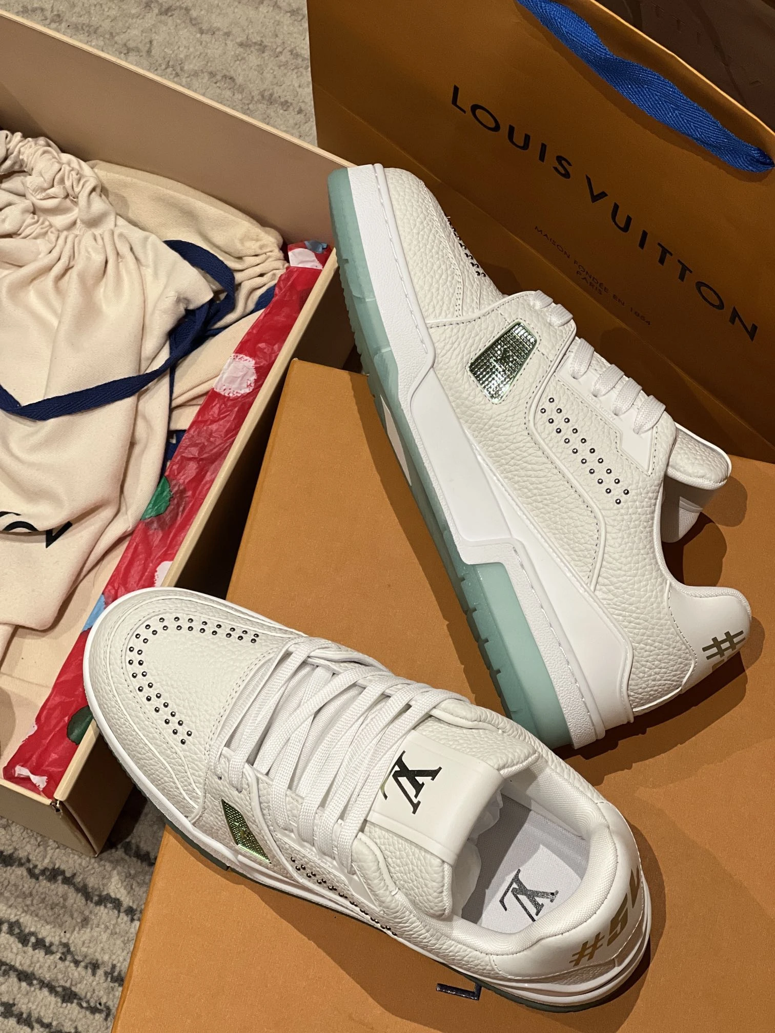 LOUIS VUITTON Кроссовки LV Trainer 24FW