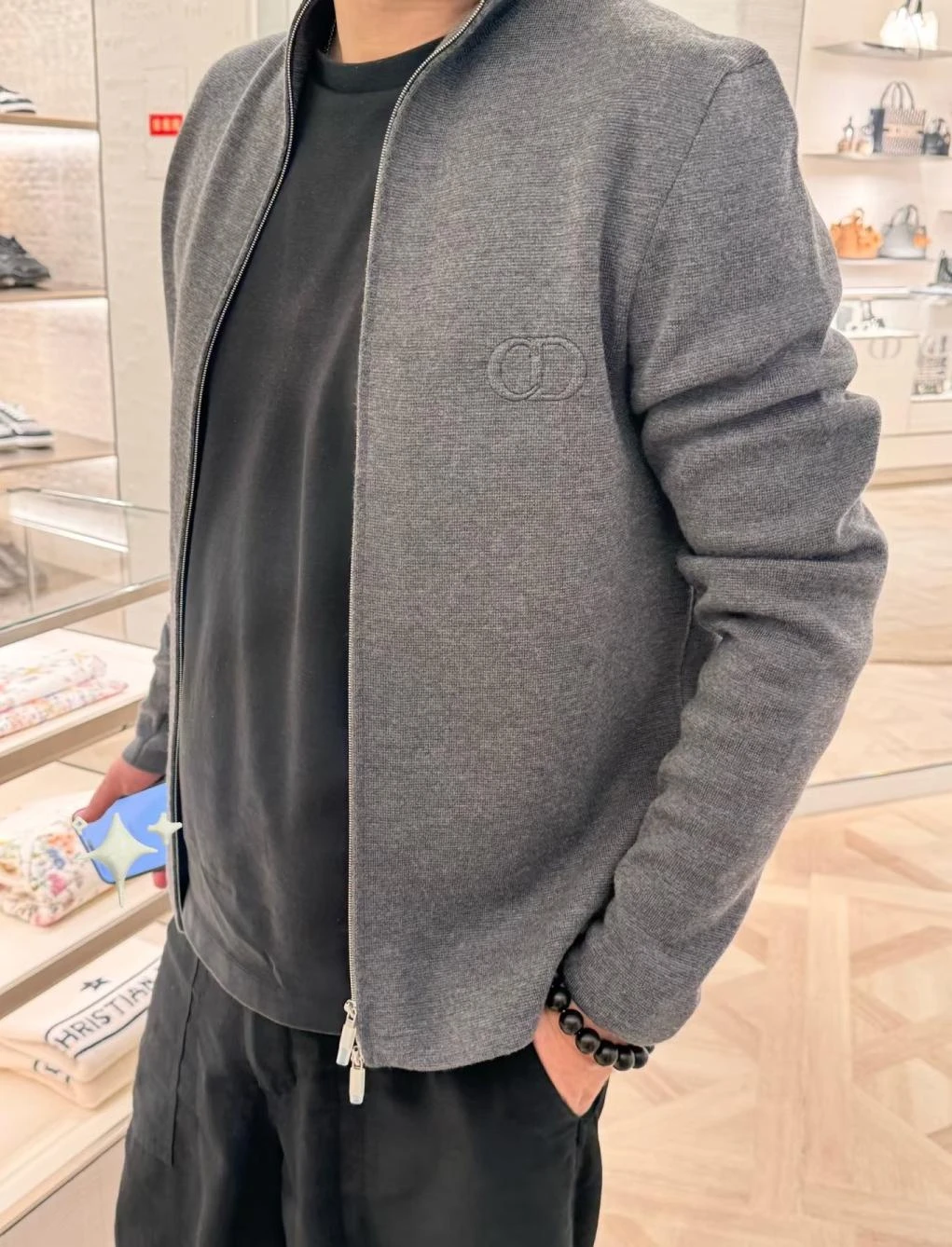 CHRISTIAN DIOR Мужской свитер 