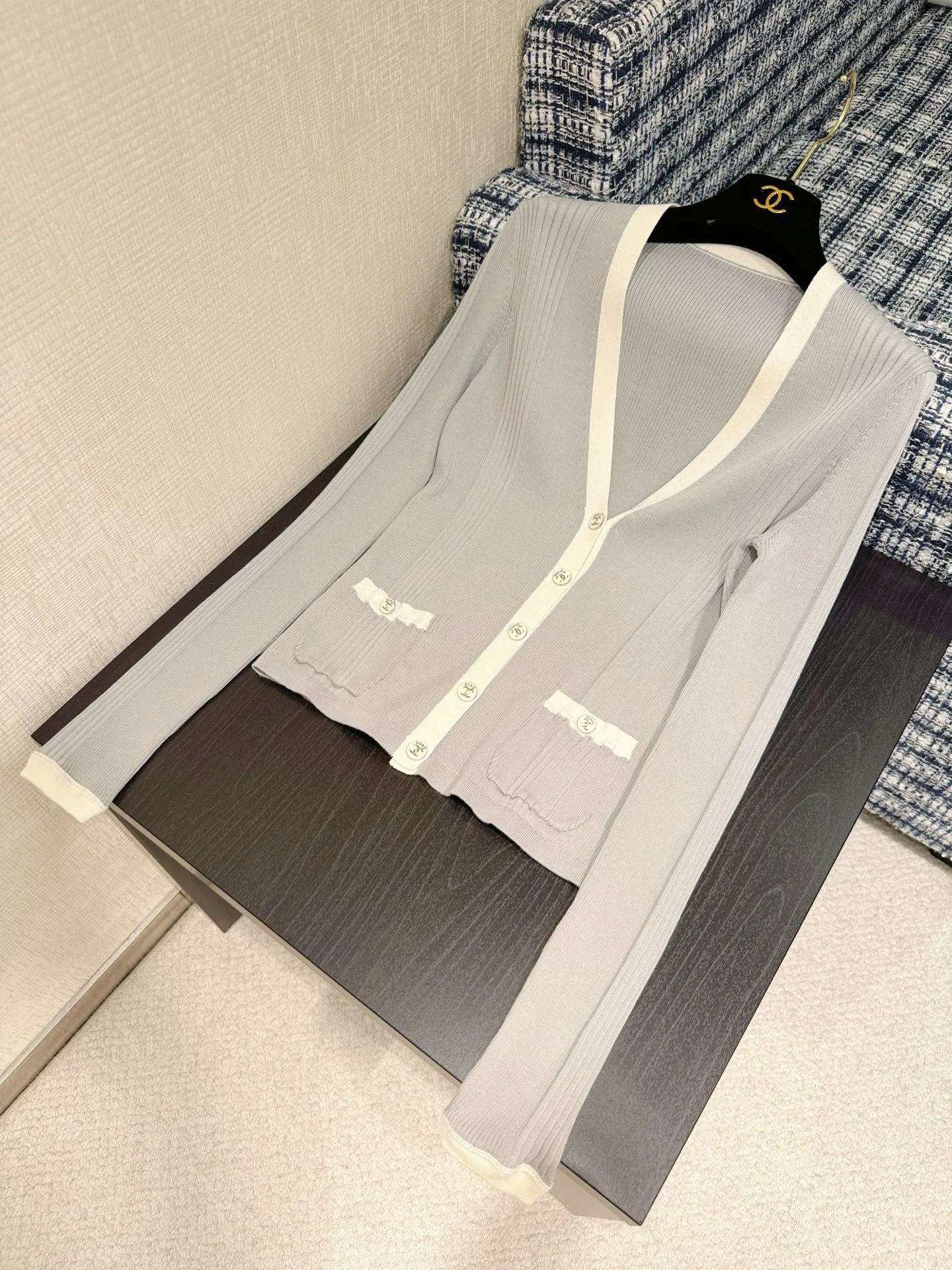 CHANEL Женский кардиган шерсть