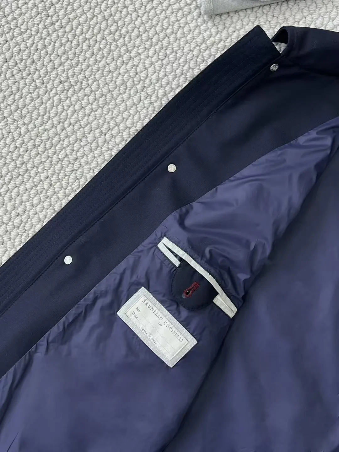 BRUNELLO CUCINELLI Мужская куртка в виде рубашки