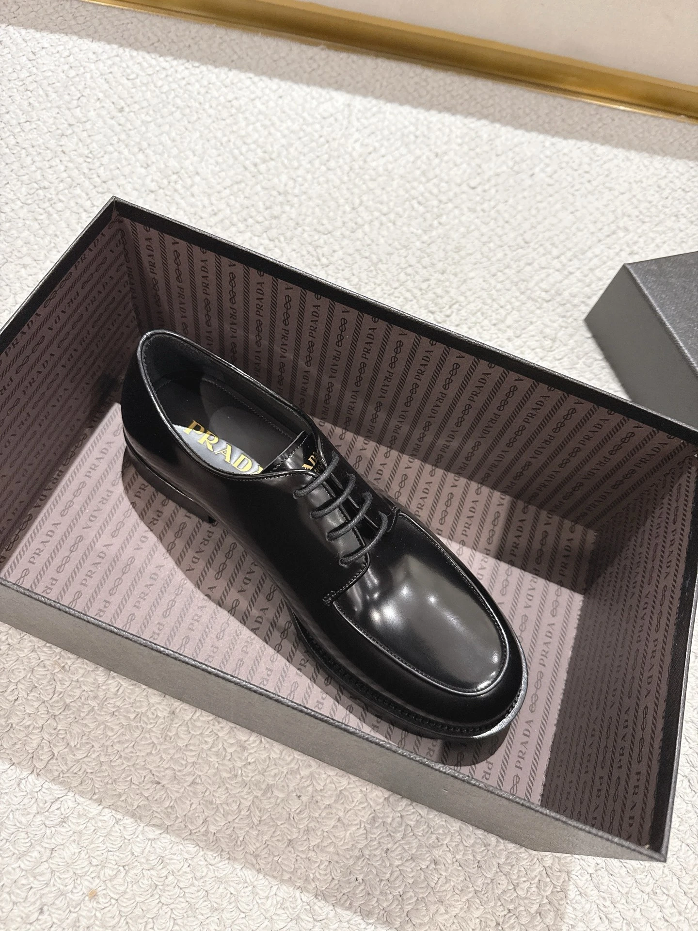 PRADA Мужские туфли-дерби PRADA Мужские туфли-дерби