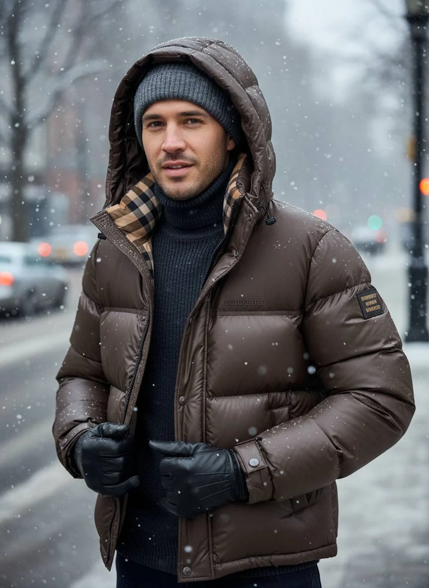 BURBERRY Мужской пуховик