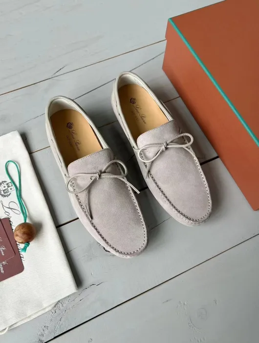 LORO PIANA Мужские мокасины с точечной подошвой