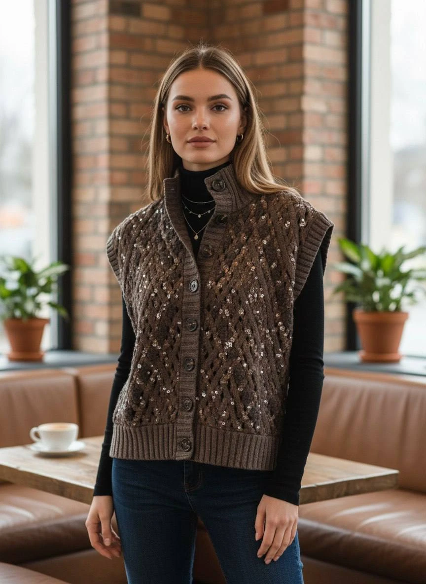 BRUNELLO CUCINELLI Женский жилет из кашемира 