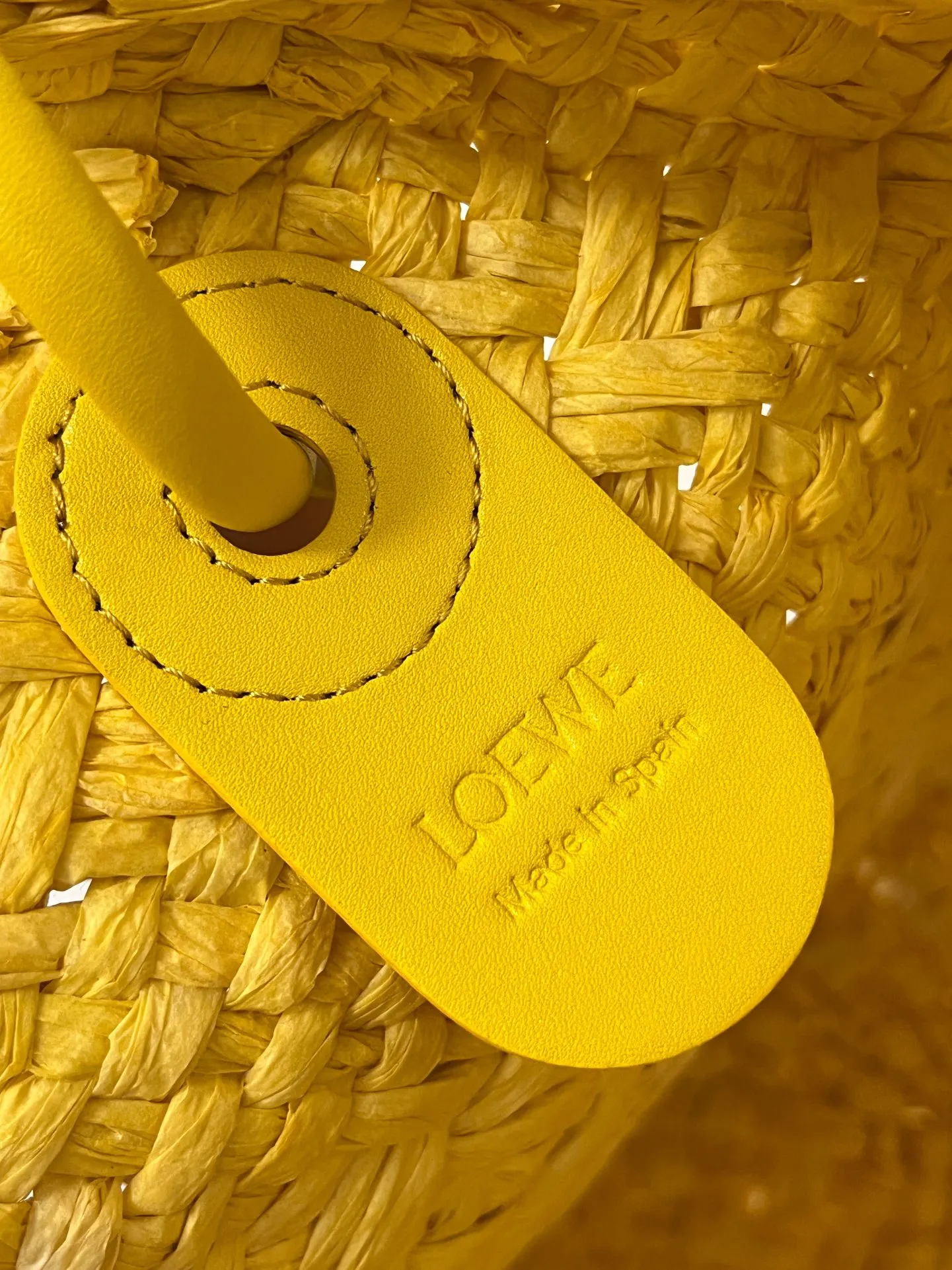 LOEWE Женская пляжная сумка Anagram Basket