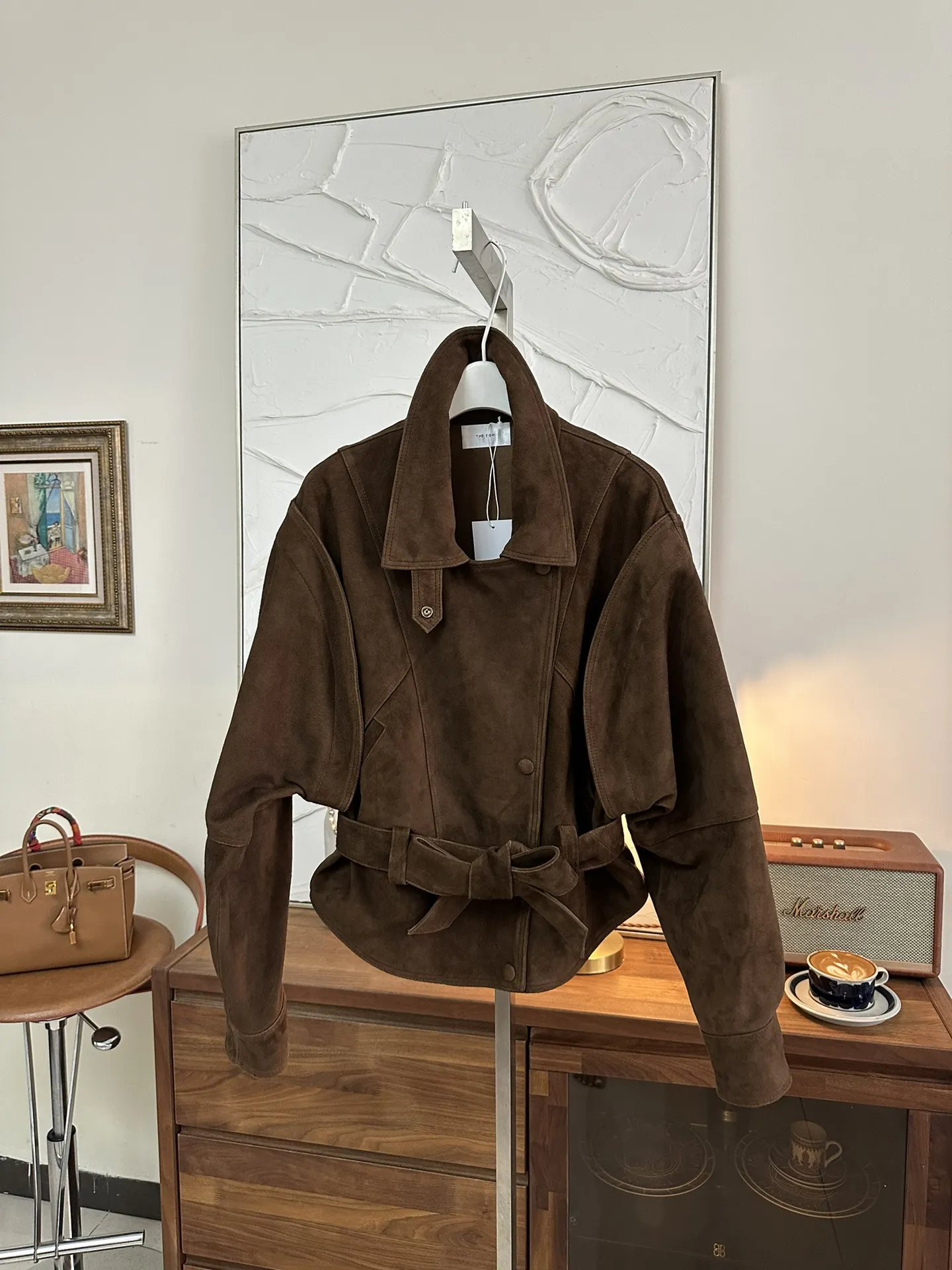 THE ROW Женский жакет из замши