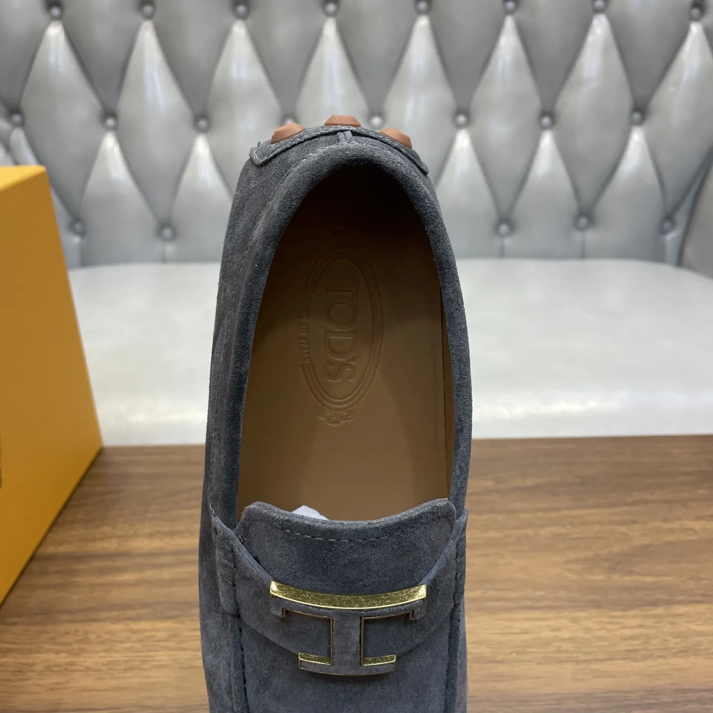 TOD'S Мужские мокасины из коровьей кожи TOD'S Мужские мокасины из коровьей кожи