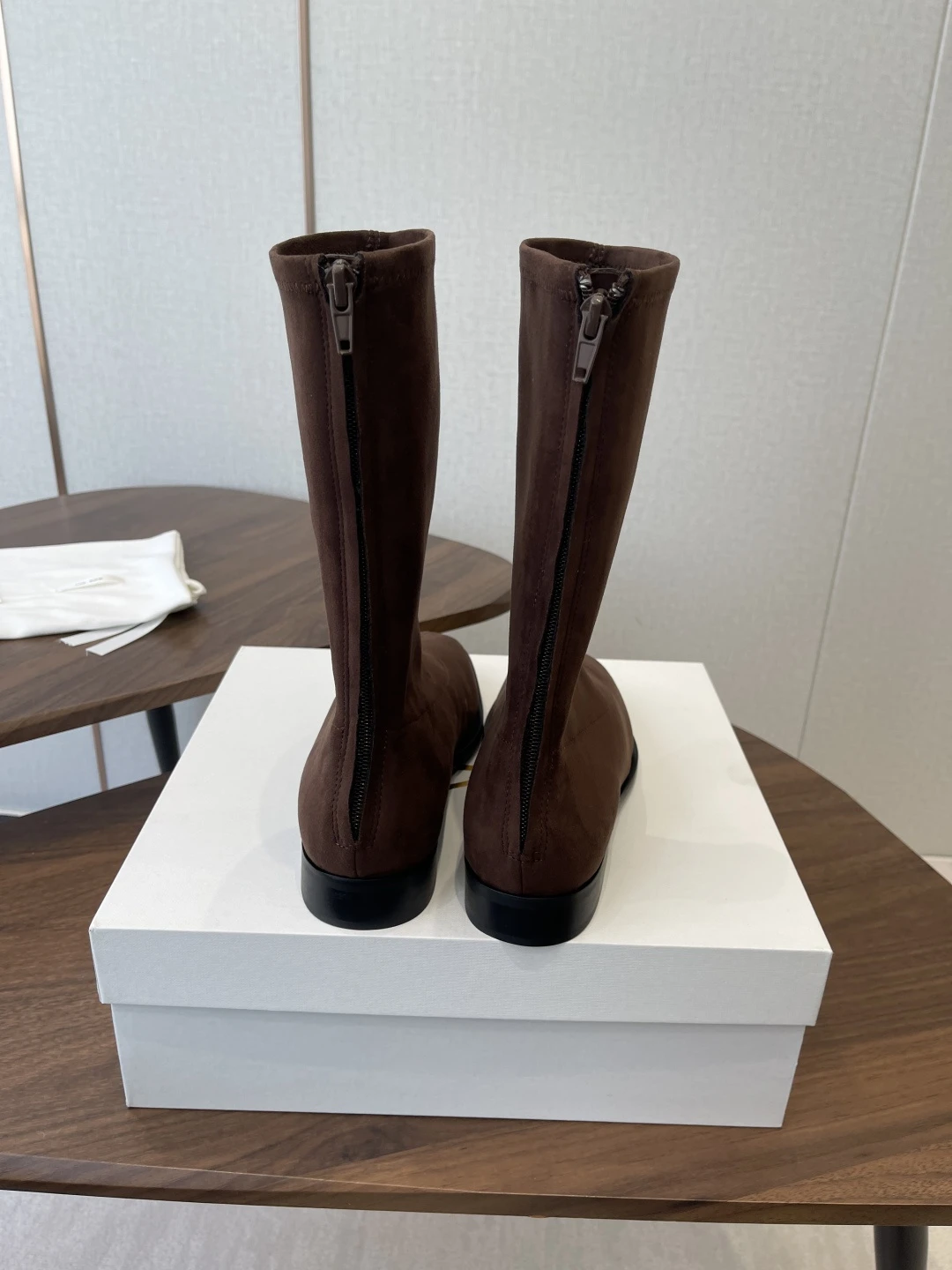 THE ROW Женские ботинки из овчины THE ROW Женские ботинки из овчины