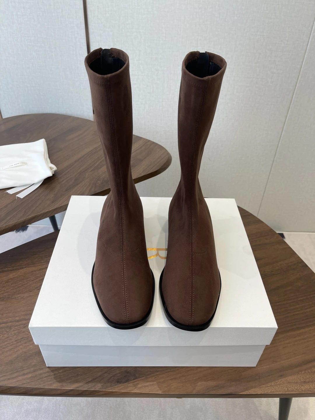 THE ROW Женские ботинки из овчины THE ROW Женские ботинки из овчины