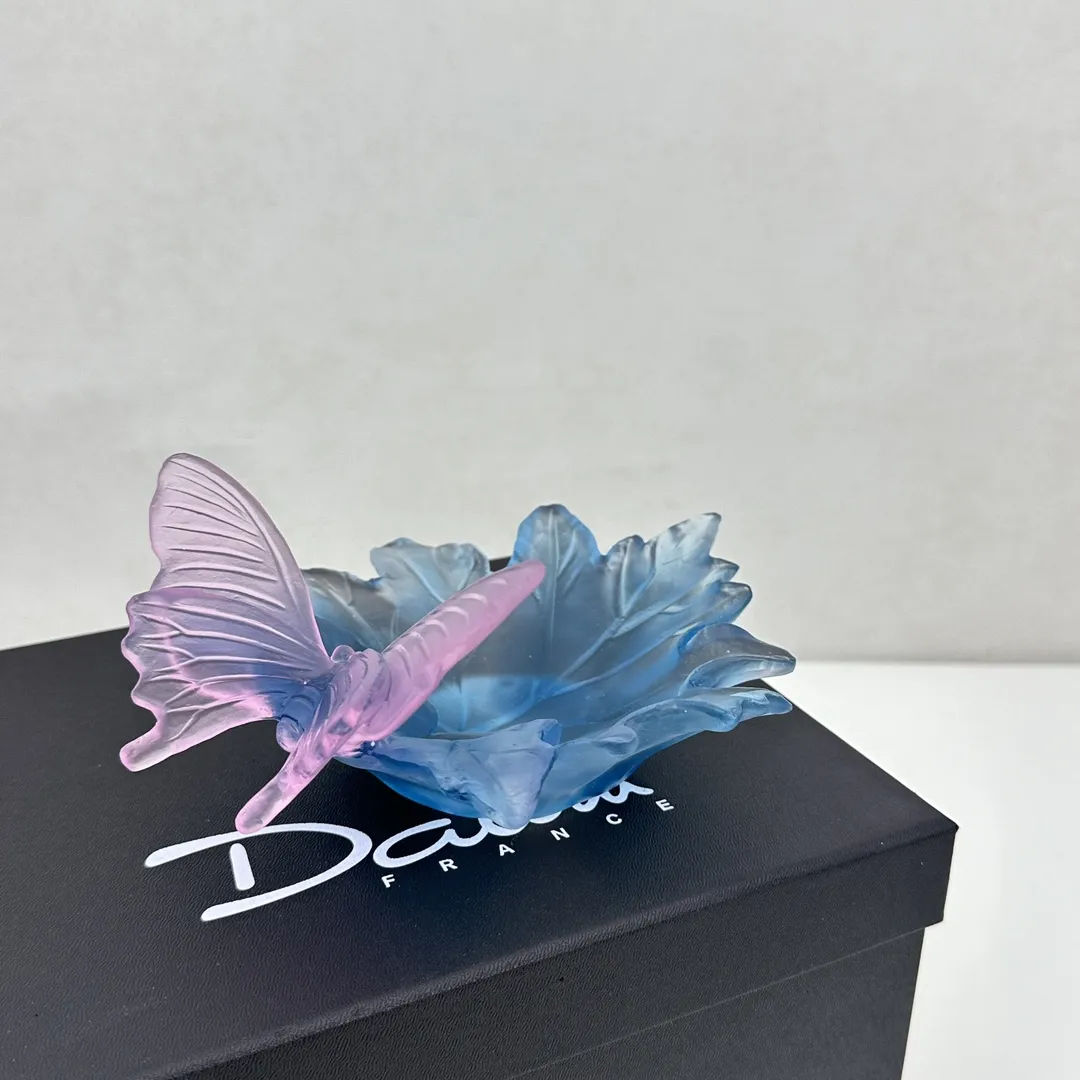 DAUM Фруктовая тарелка Butterfly  DAUM Фруктовая тарелка Butterfly