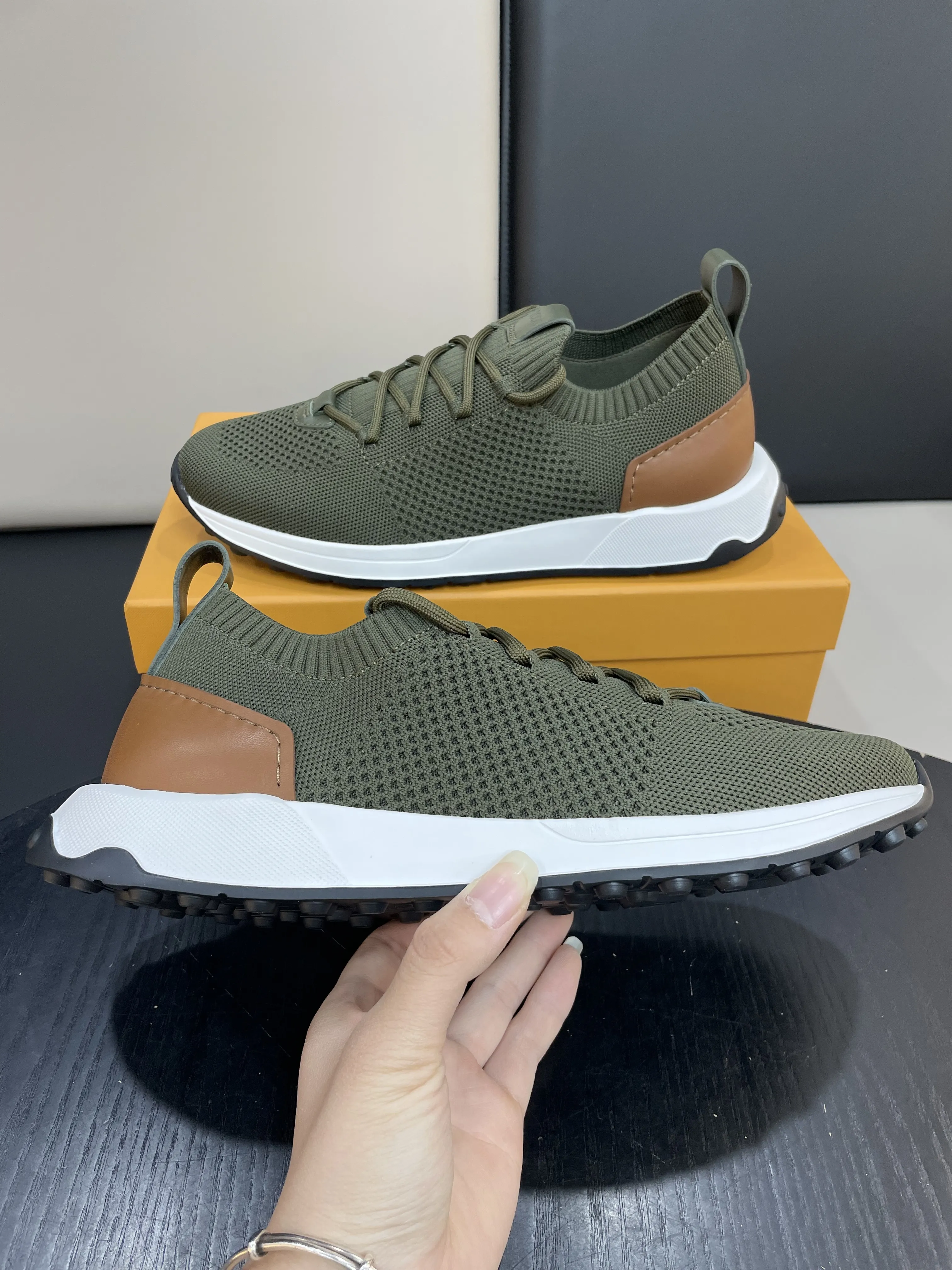 TOD'S Мужские кроссовки зеленые TOD'S Мужские кроссовки зеленые