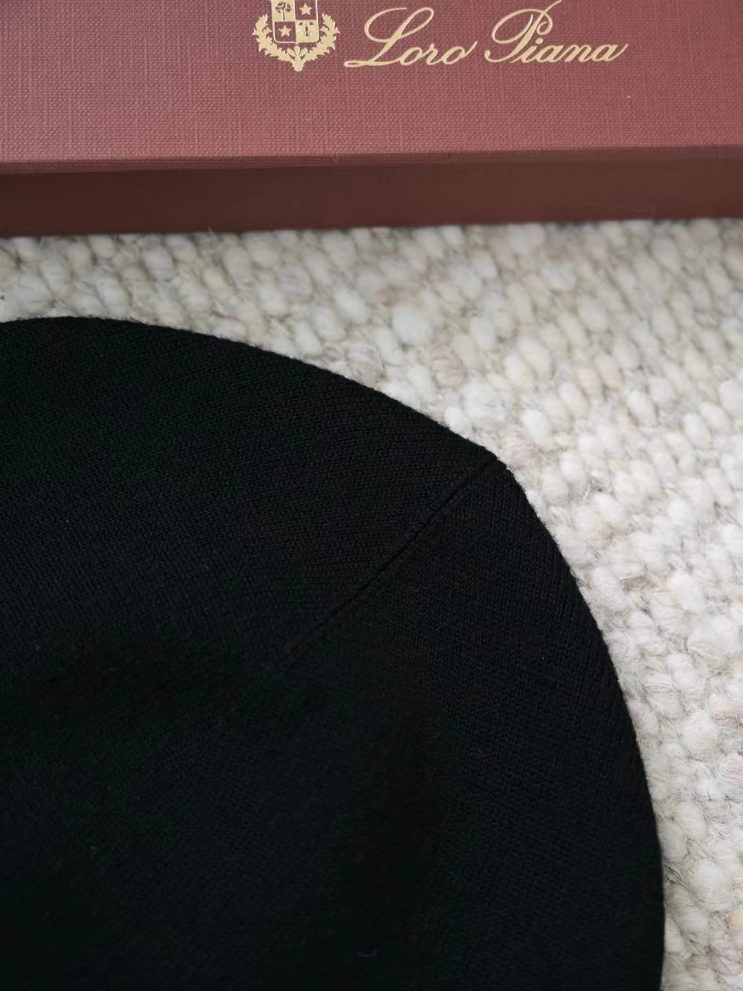 LORO PIANA Мужская шапка-бини из кашемира 