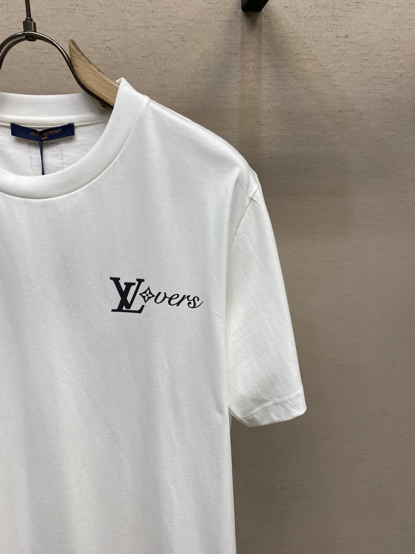 LOUIS VUITTON Мужская футболка хлопок