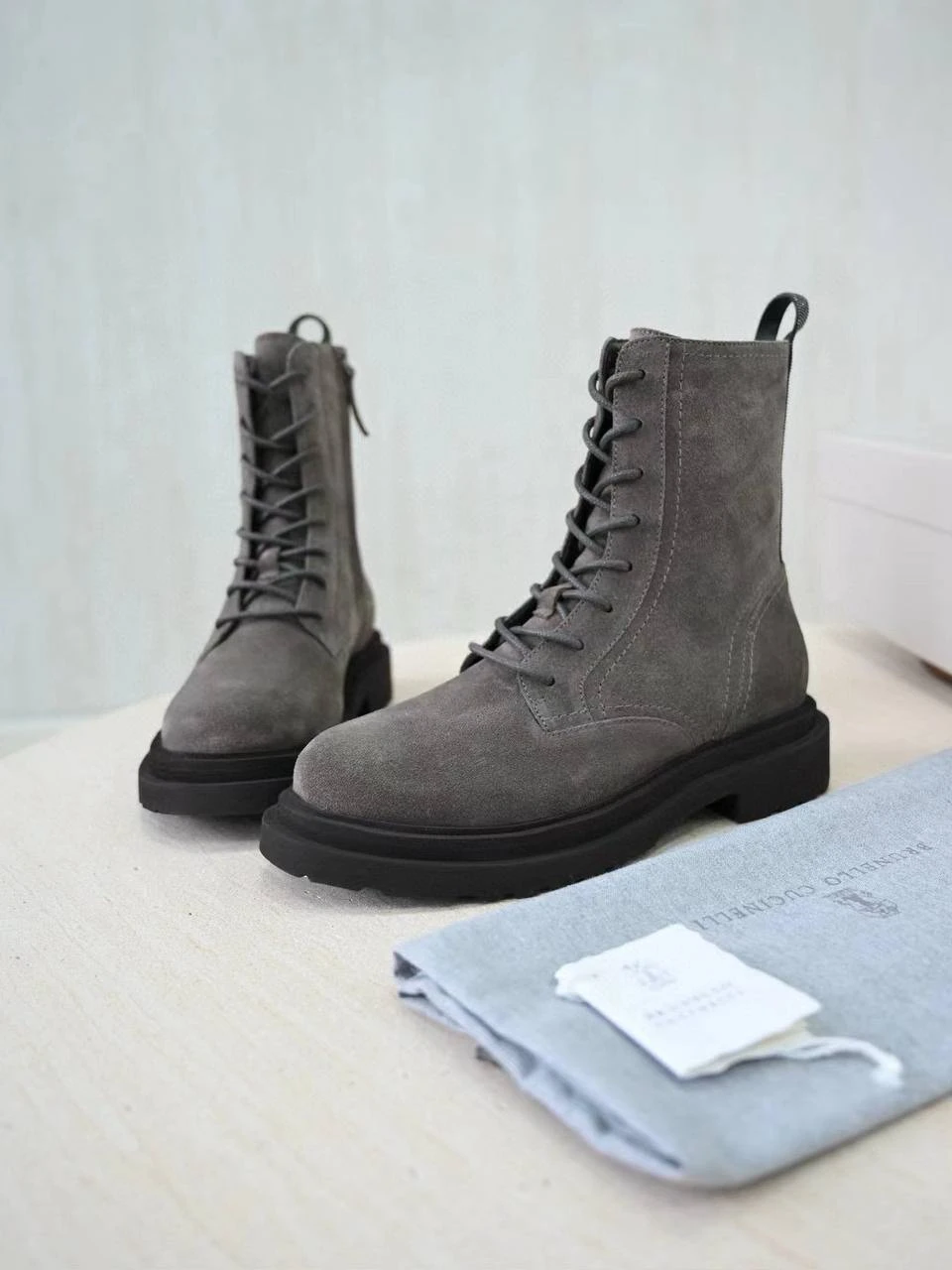 BRUNELLO CUCINELLI Женские ботинки 