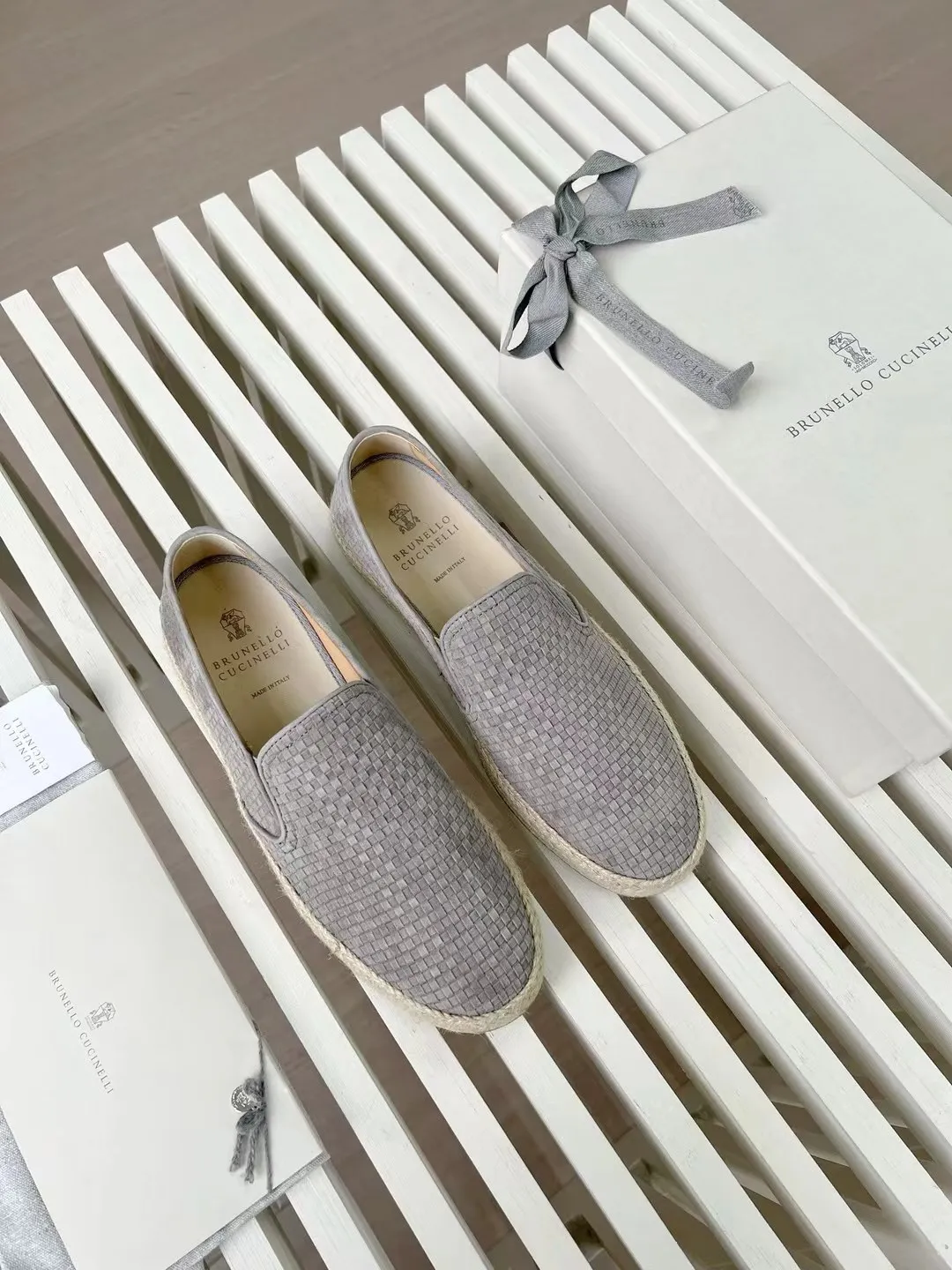 BRUNELLO CUCINELLI Мужские слипоны