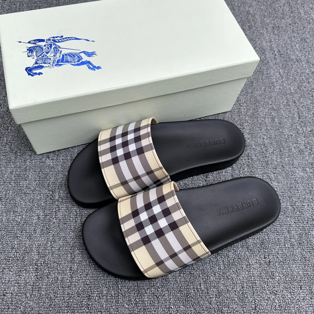 BURBERRY Мужские шлёпанцы BURBERRY Мужские шлёпанцы